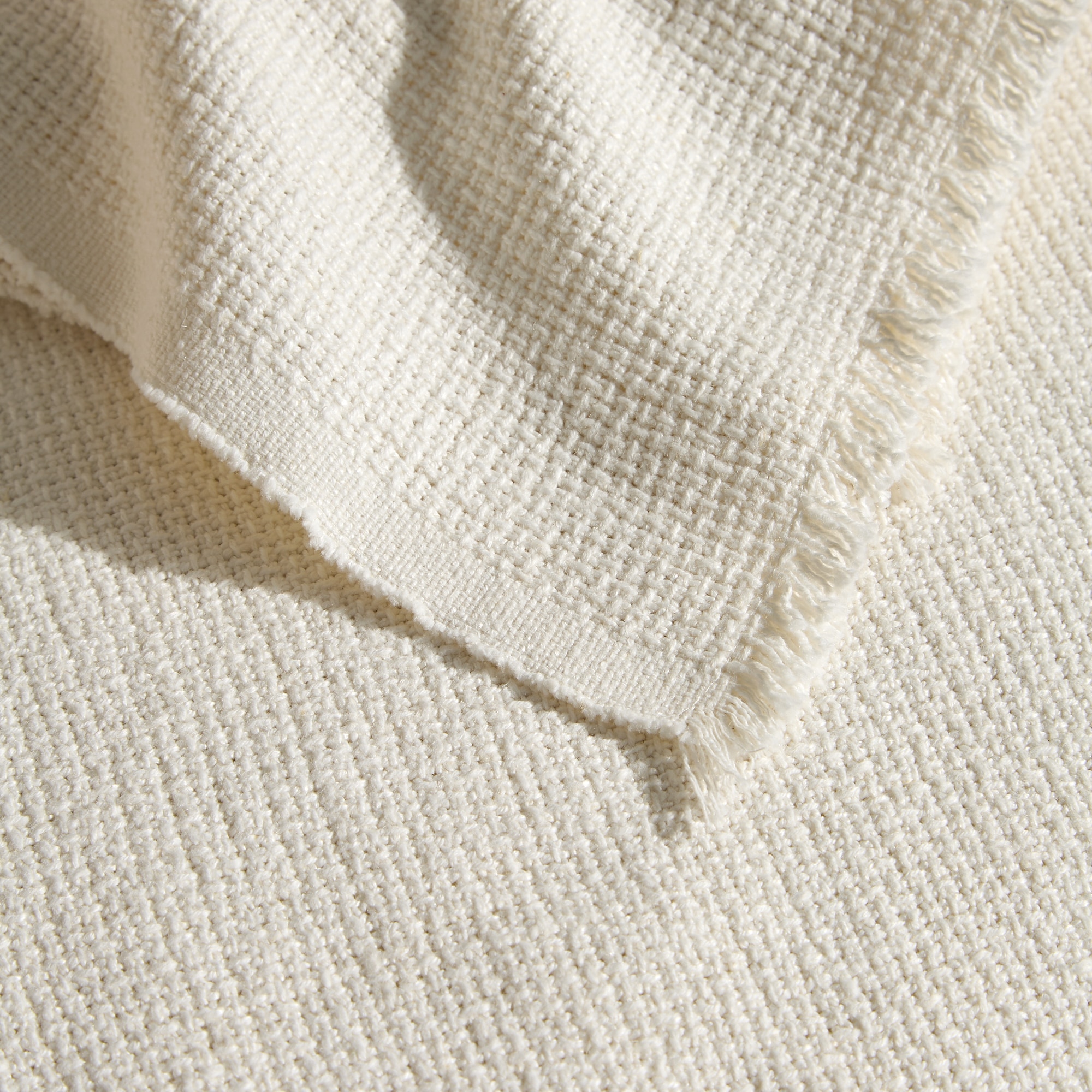 Manta Decorativa Honne Branco-3