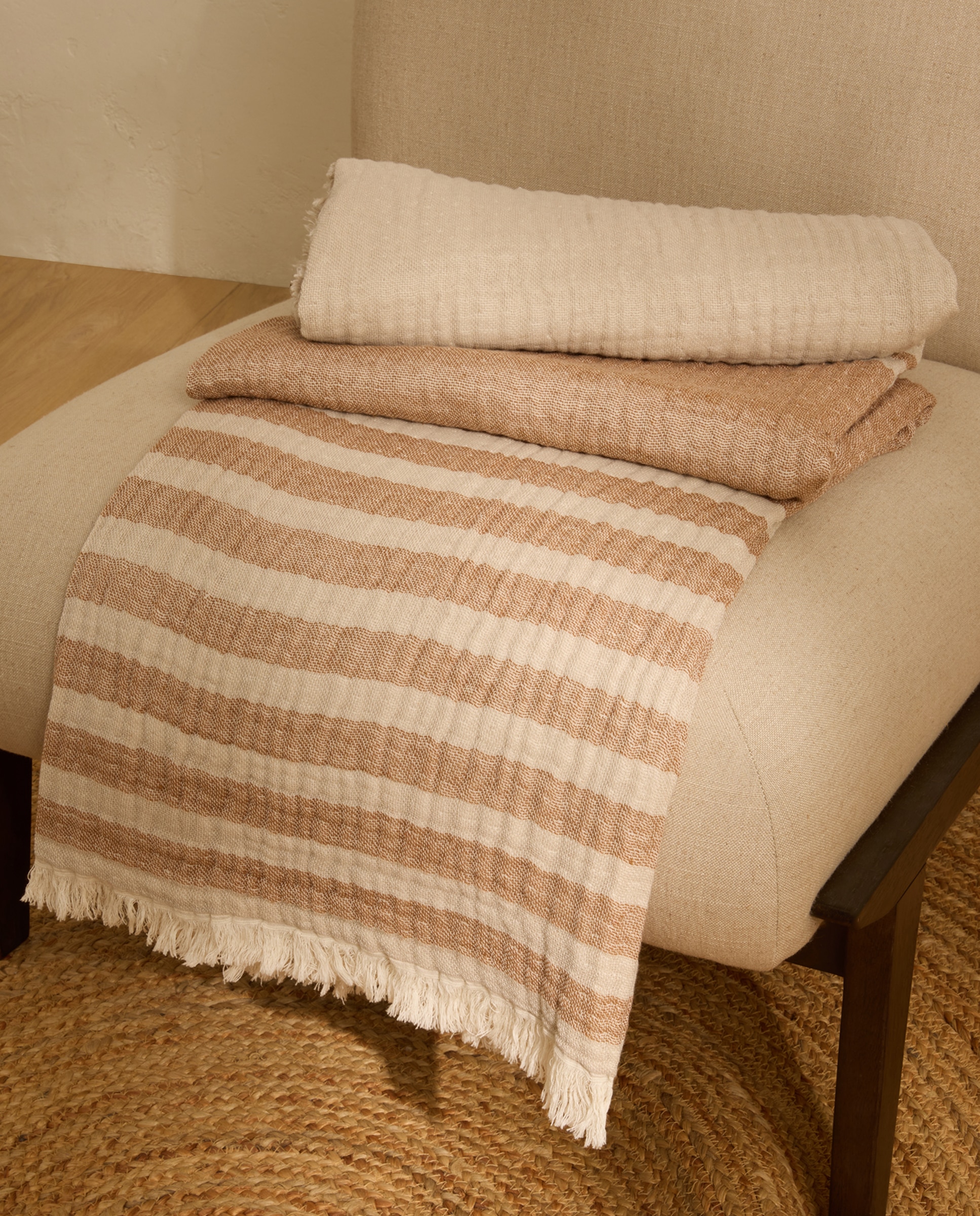 Imagem 0 de Manta Decorativa Bran em Algodão