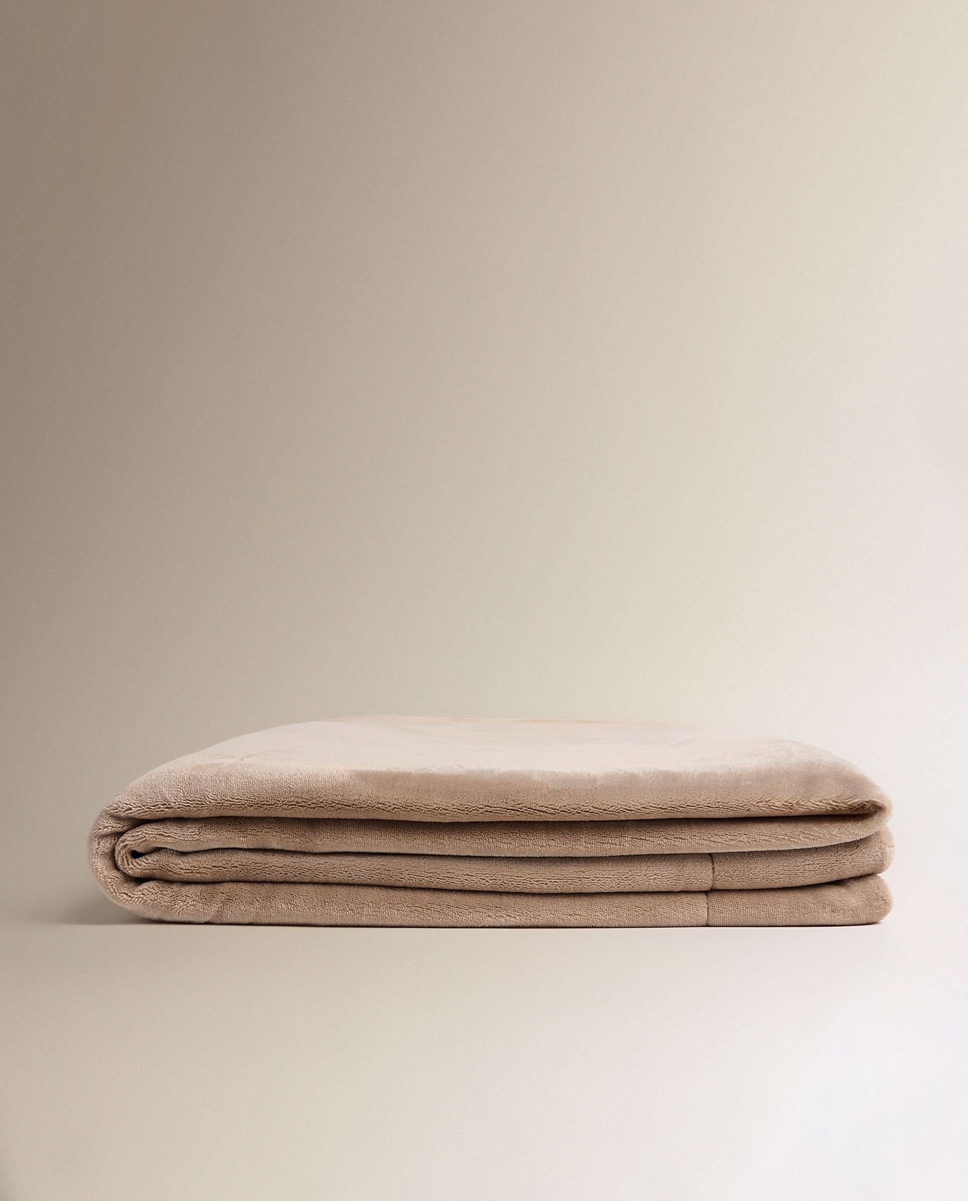 Imagen 2 de Manta decorativa Nash - Beige 140 x 190 cm Beige