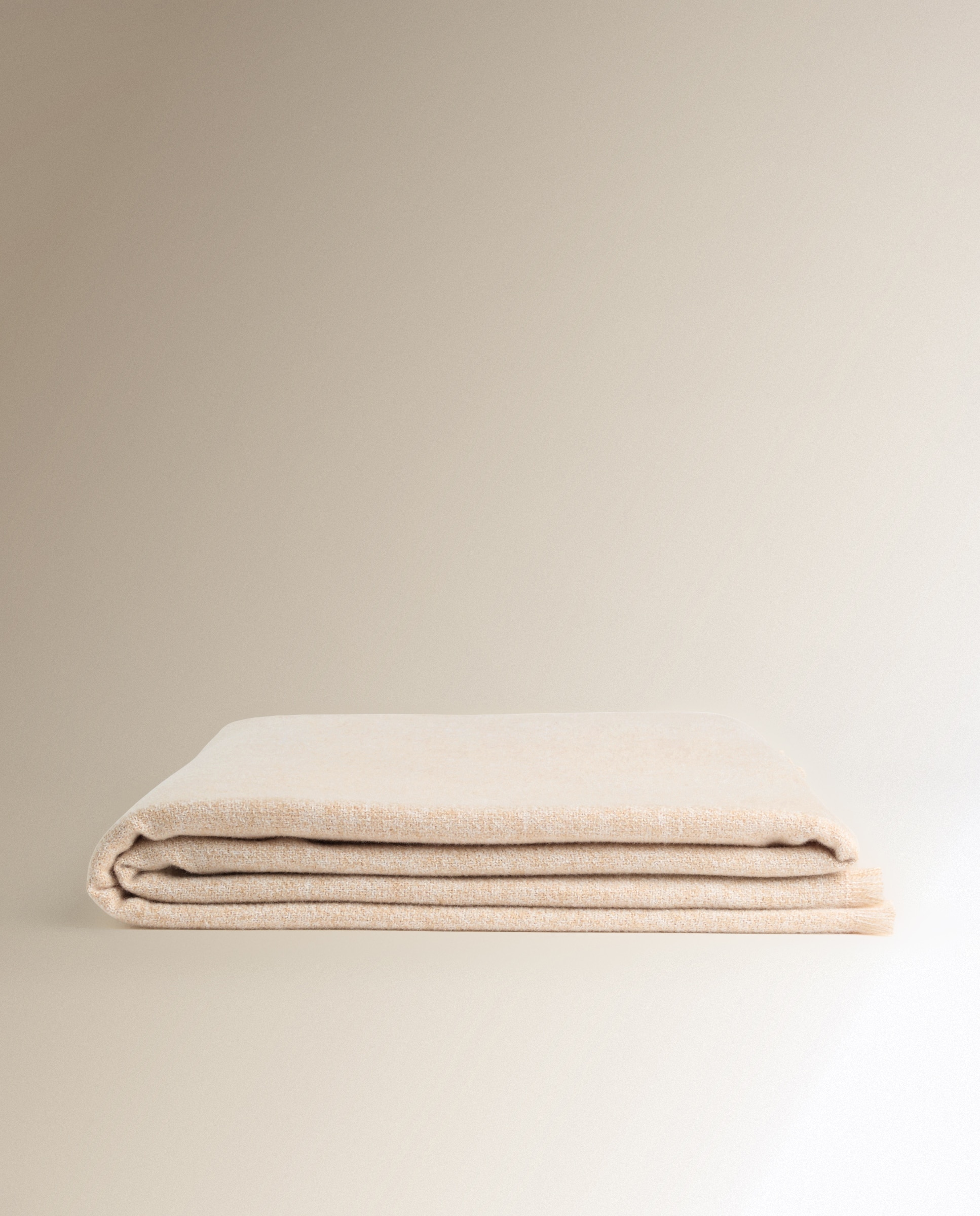 Manta decorativa Nantes - Beige 140 x 190 cm Beige-2