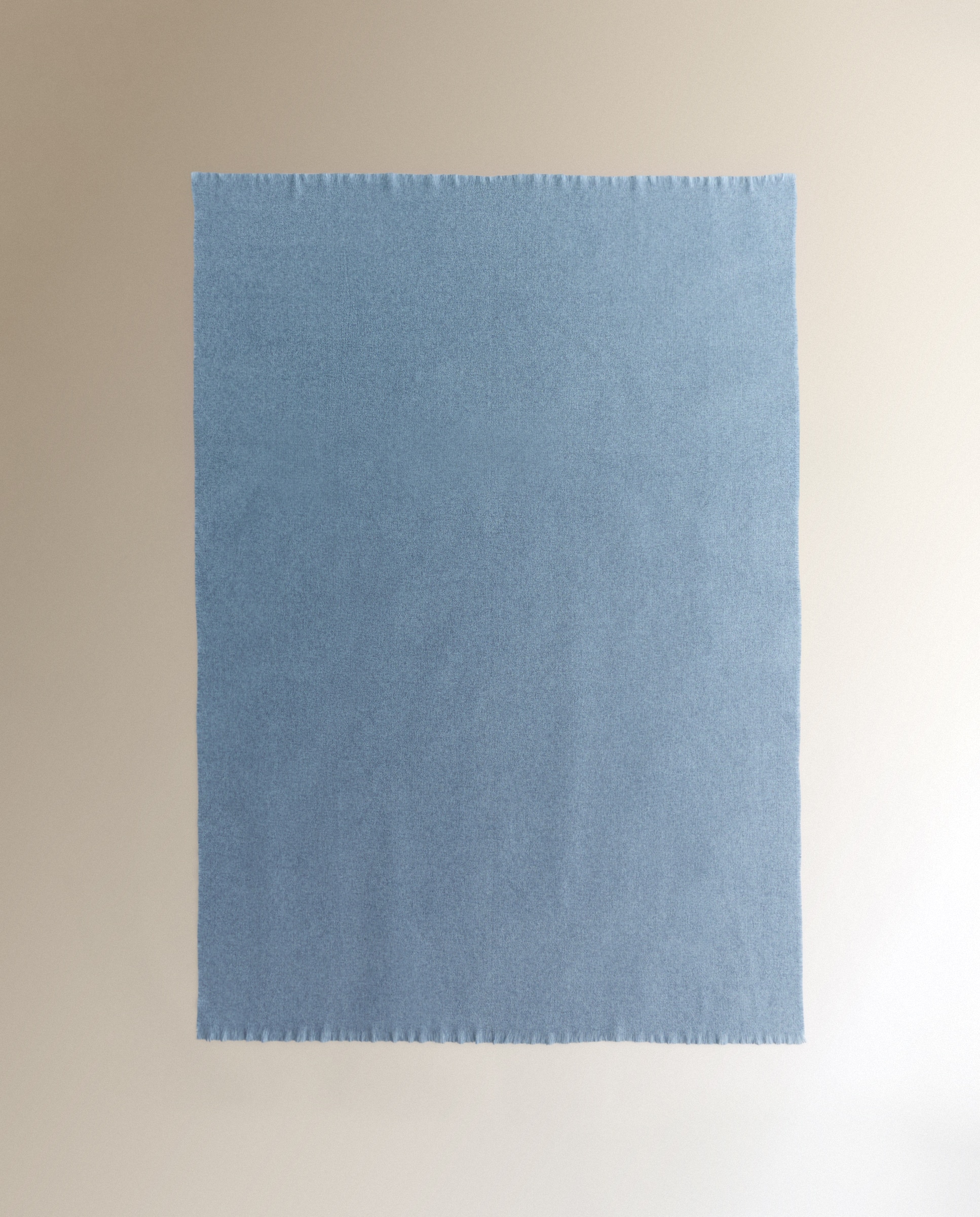 Manta decorativa Nantes - Azul 140 x 190 cm Azul-4
