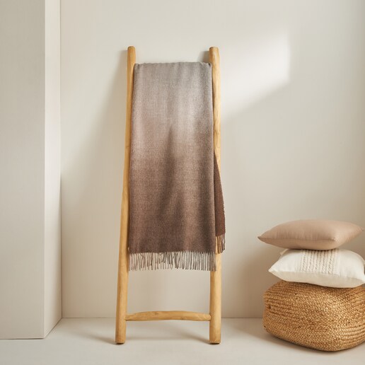 Manta decorativa alpaca Lucía El Corte Inglés