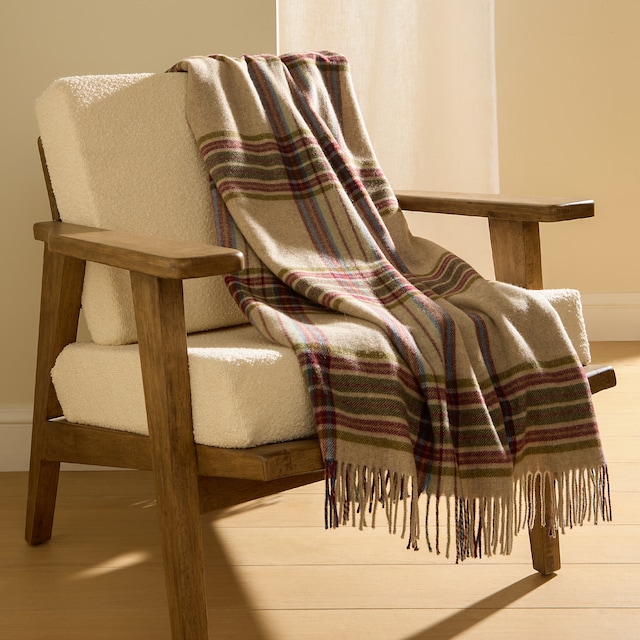 Imagen 0 de Manta decorativa lana y cashmere Coira