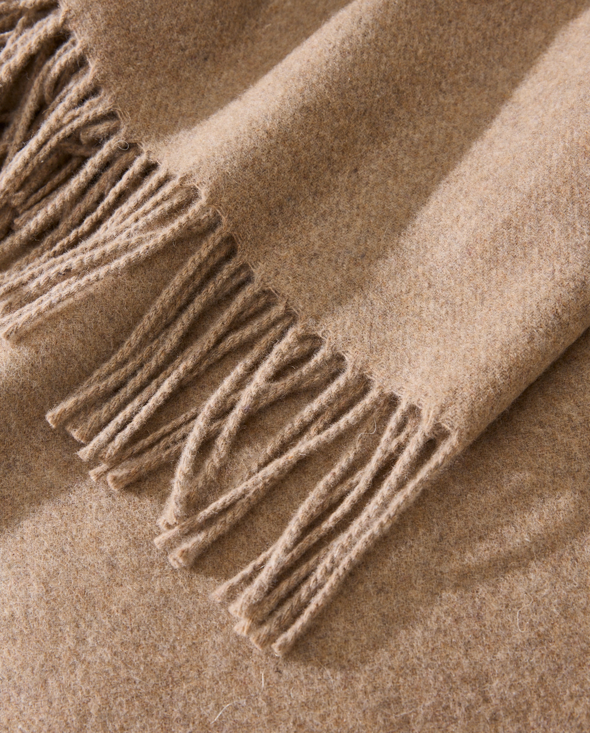 Manta decorativa lana y cashmere Reneé - Beige 140 x 190 cm Beige-3