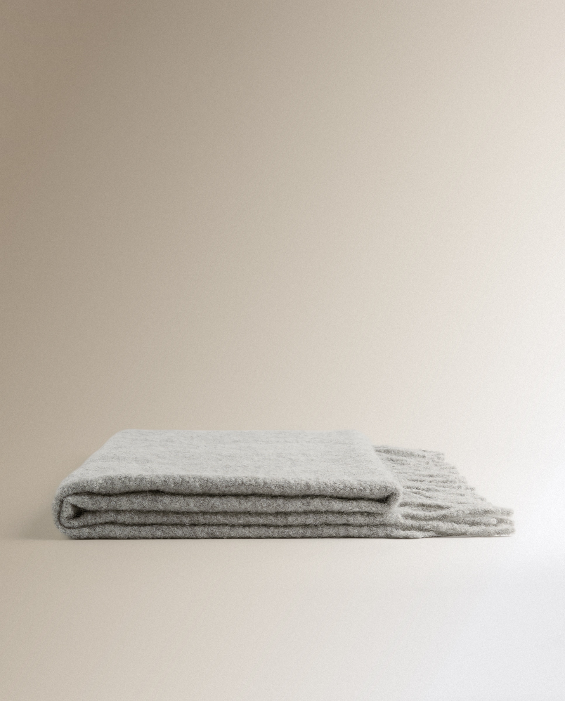 Manta Decorativa Alpaca Kenet Cinzento-2