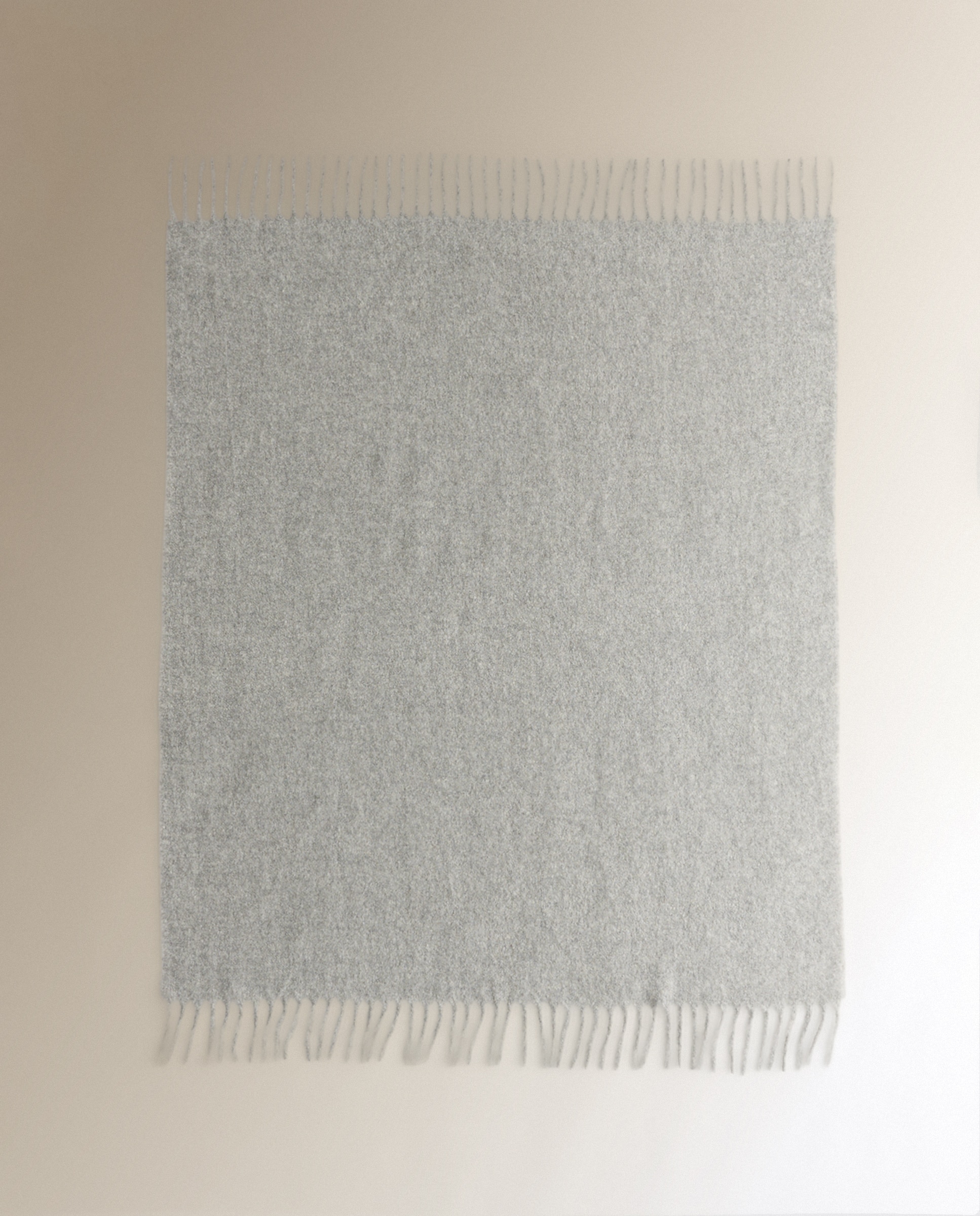Manta Decorativa Alpaca Kenet Cinzento-4