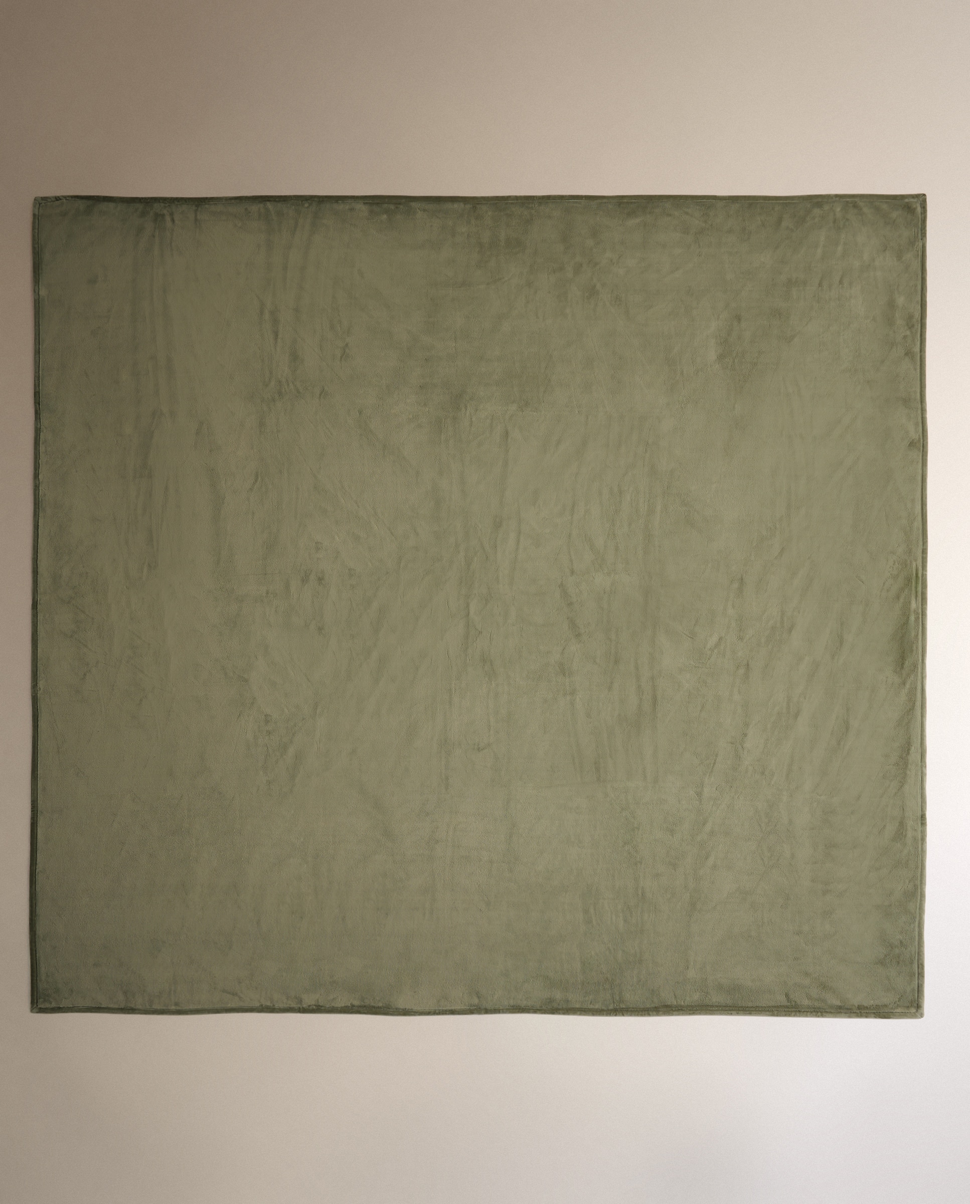 Manta de cama extra suave Corviglia - Verde Cama 200 cm Verde-4