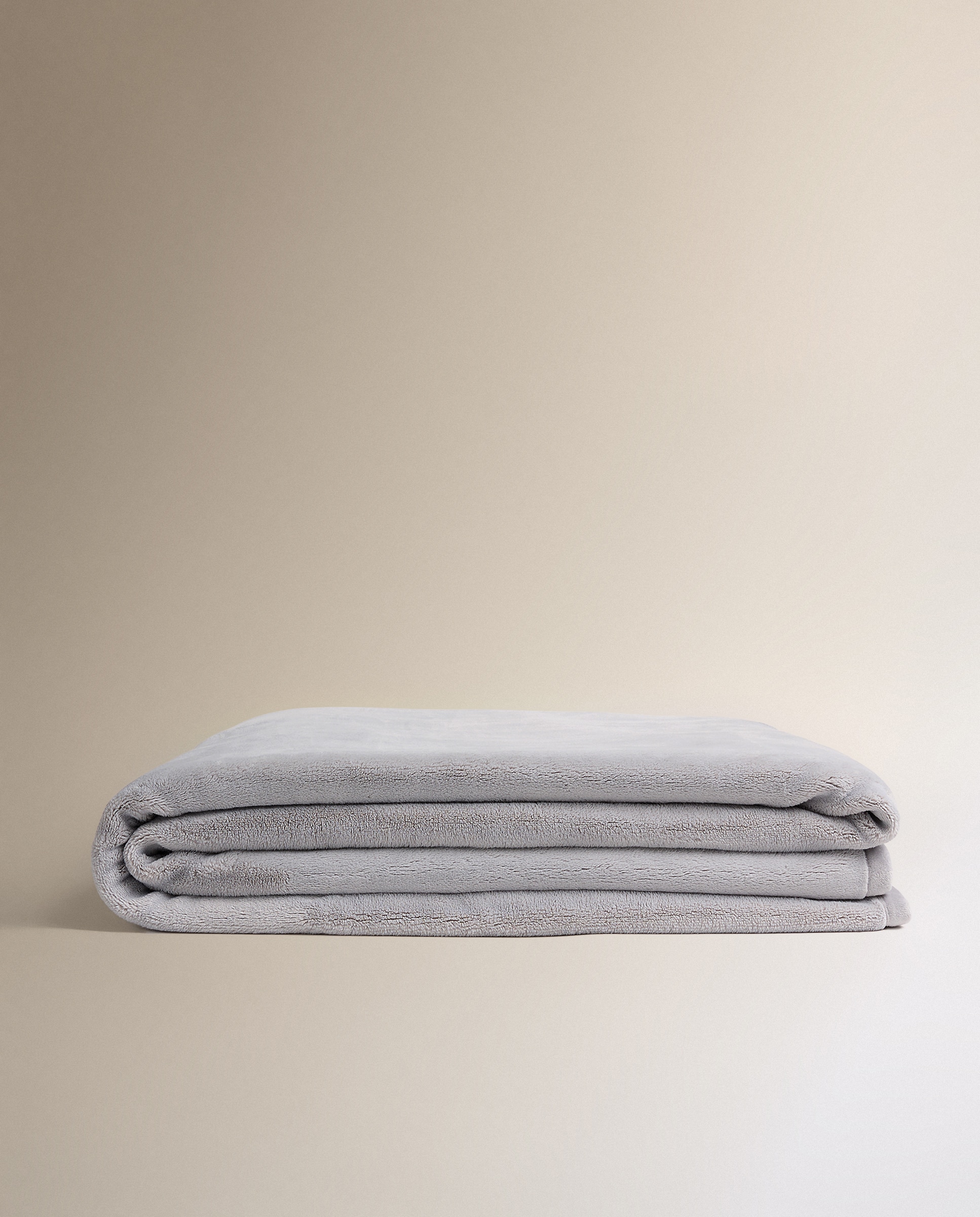Manta de cama extra suave Corviglia - Gris Cama 90 cm Gris-2