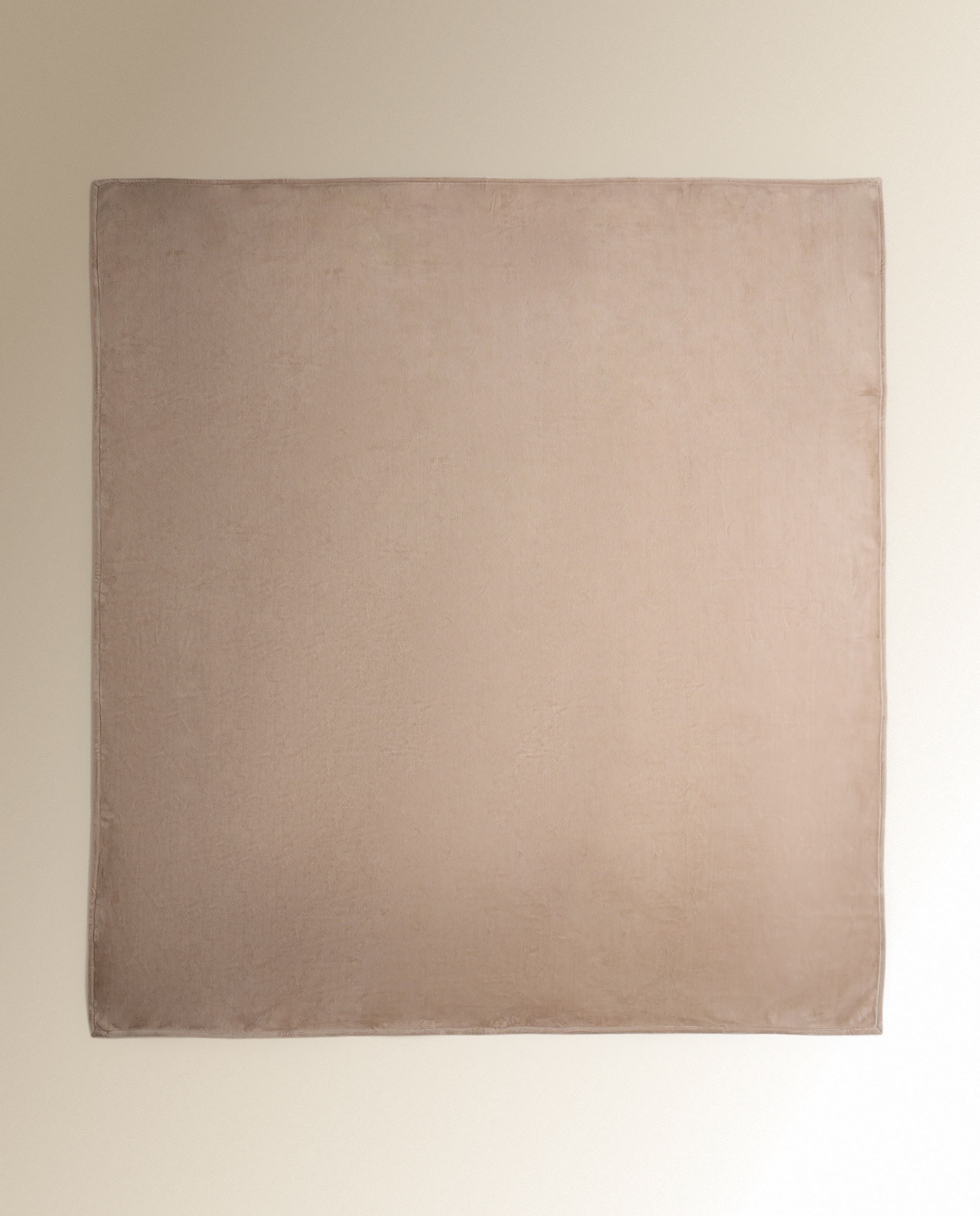 Manta de cama extra suave Corviglia - Beige Cama 200 cm Beige-4