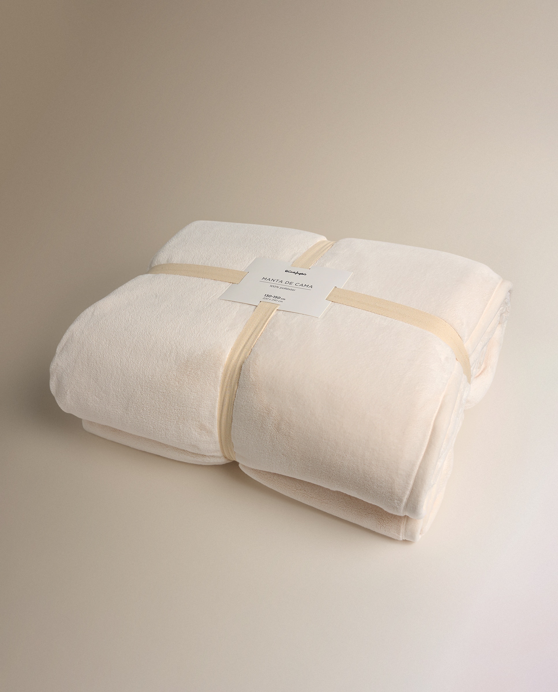 Manta de cama extra suave Corviglia - Crudo Cama 135/150 cm Crudo-5