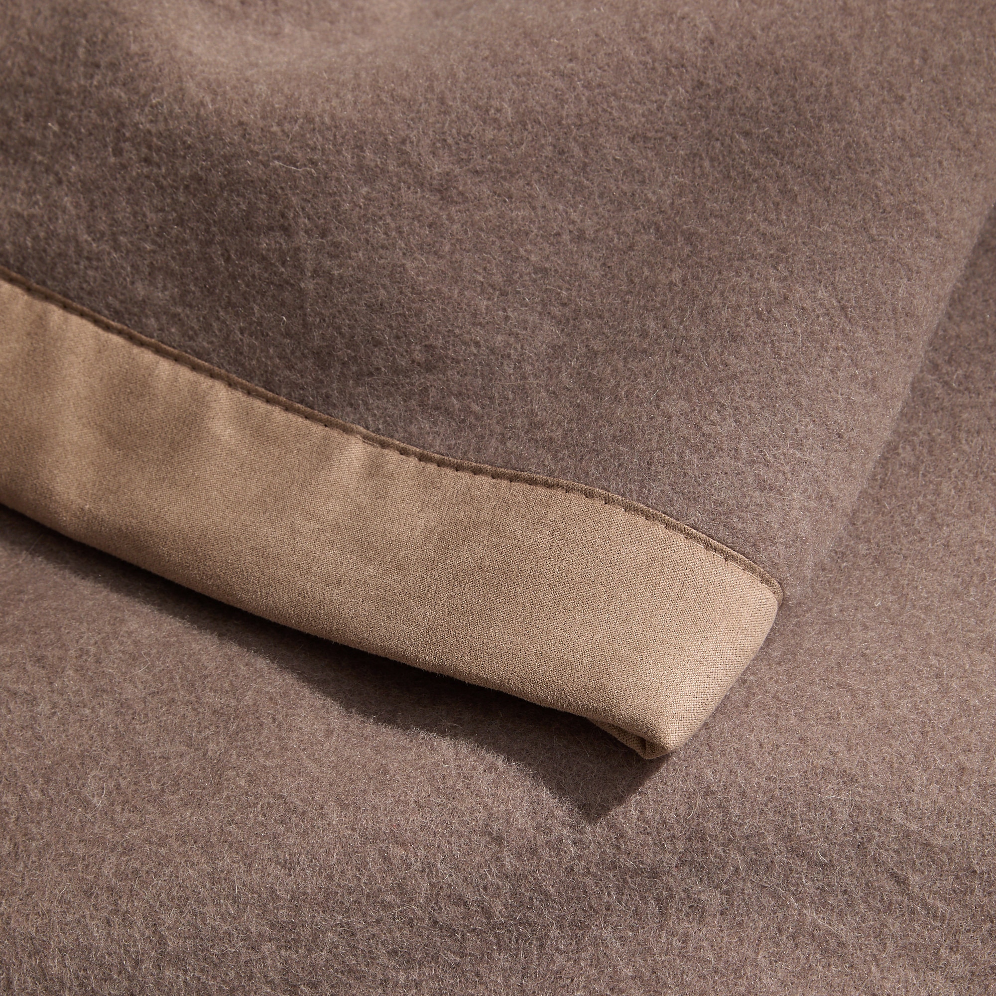 Manta de cama pura lana virgen Princess El Corte Inglés - Beige Cama 180 cm Beige-3