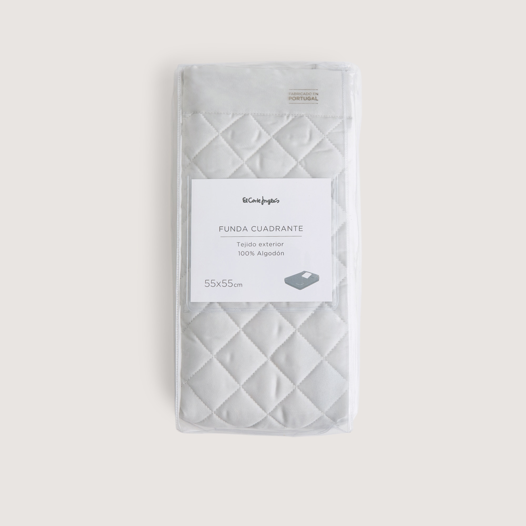 Capa de Almofada de Cetim Algodão Diamond Pérola-5