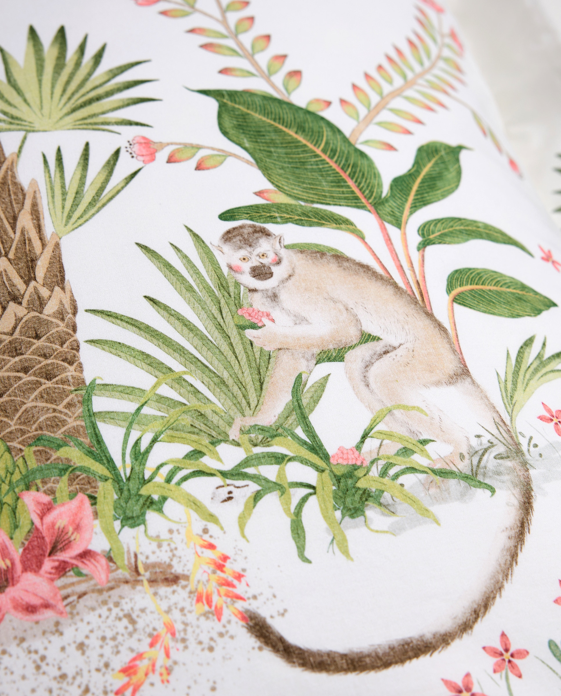 Capa de Almofada de Algodão Masai Multicolor-3