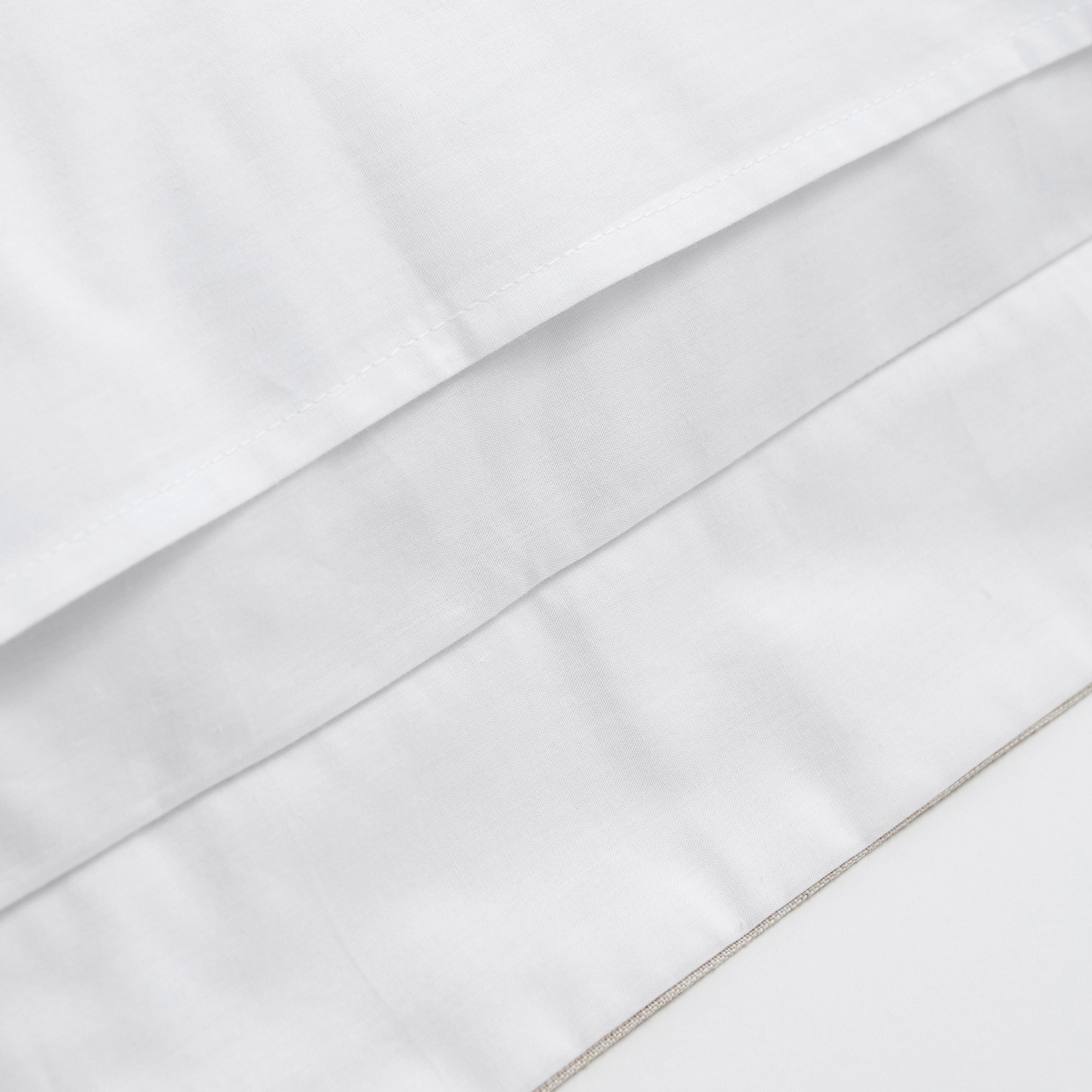 Capa de Almofada de Algodão Jolie Branco-2