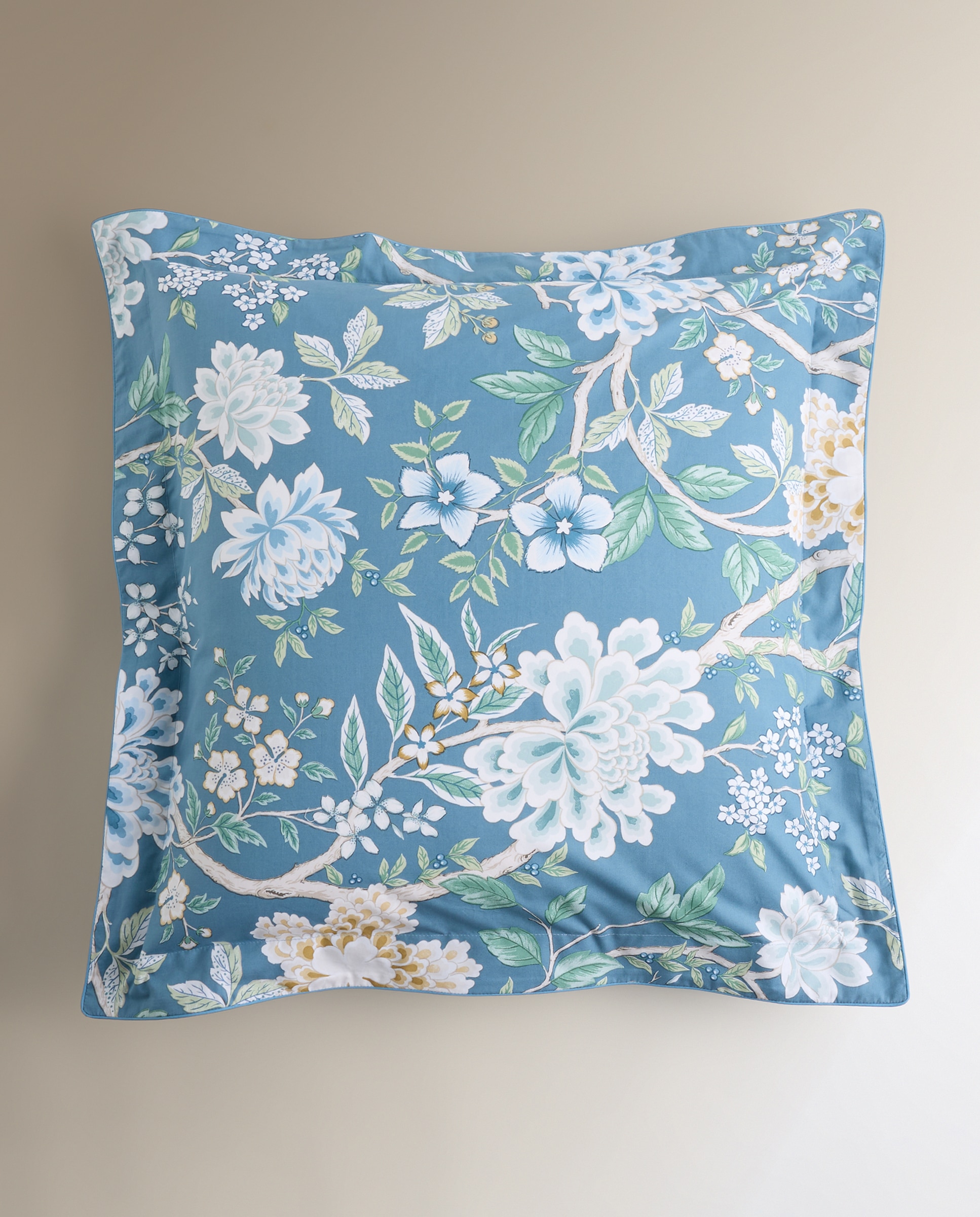 Funda de cuadrante algodón Eiren - Azul 60 x 60 cm Azul-2