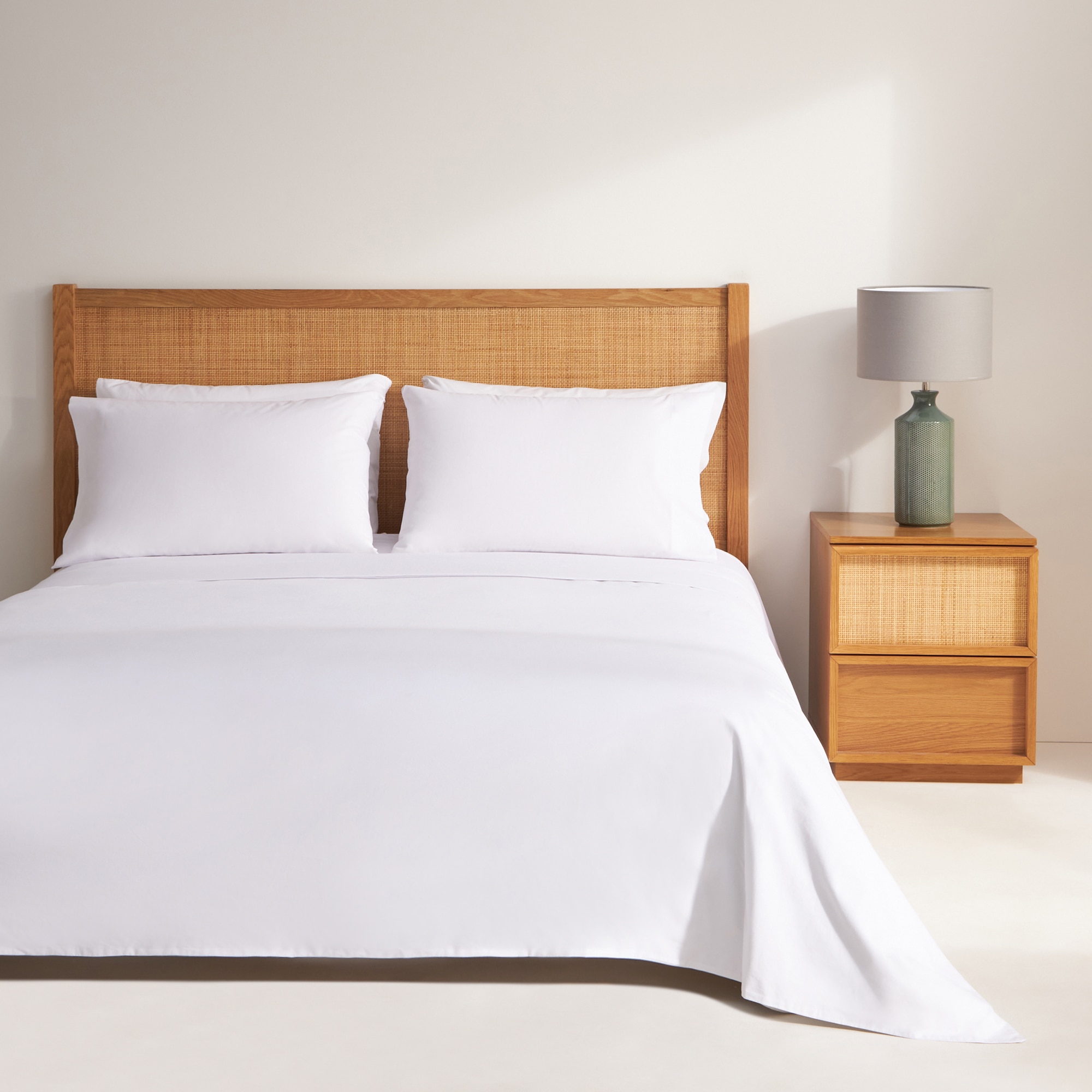 Sábana encimera Básico Nuestro Mejor Precio - El Corte Inglés - Blanco Cama 150 cm Blanco-2