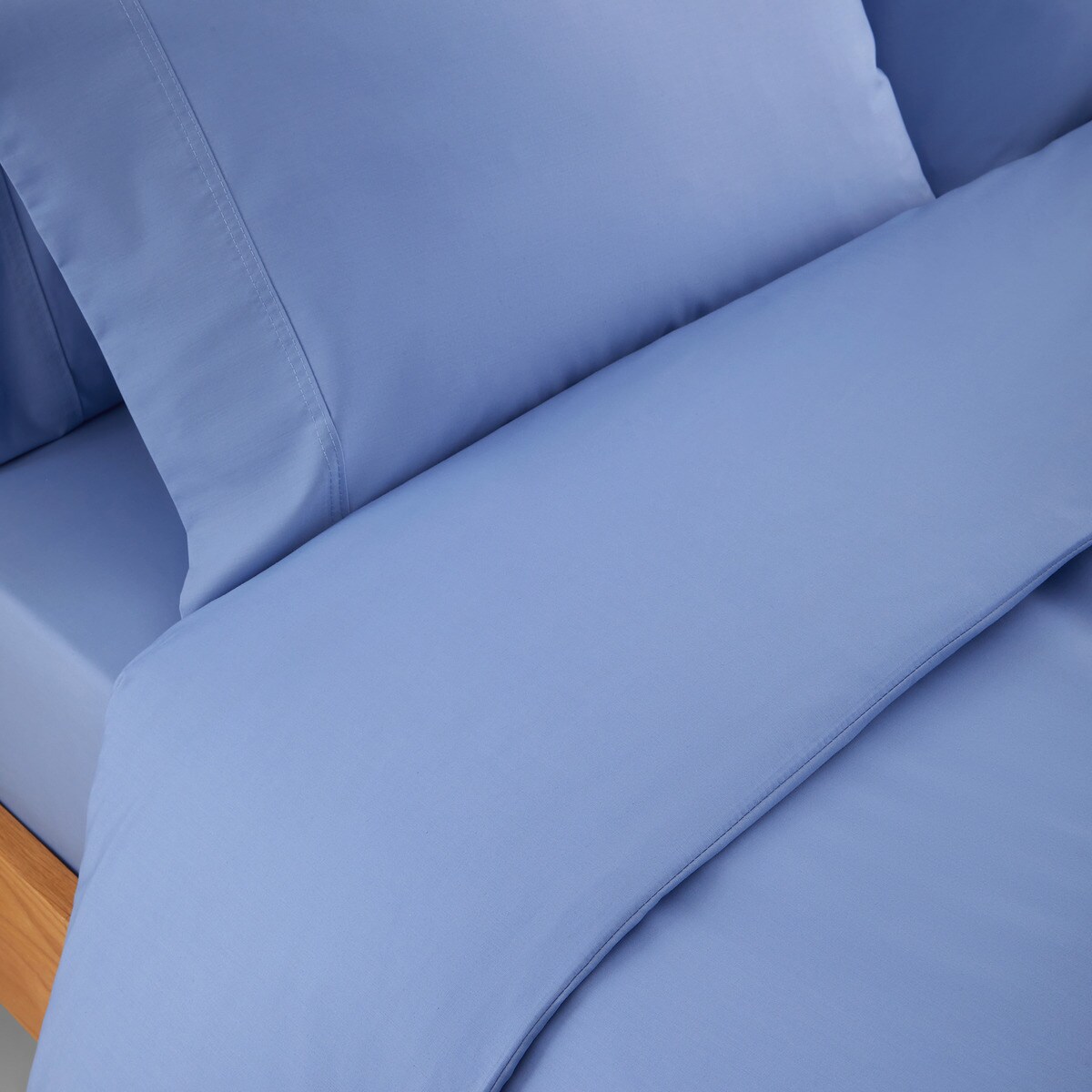 Funda nórdica Polialgodón Percal 180 hilos El Corte Inglés - Azul Cama 90 cm Azul-2