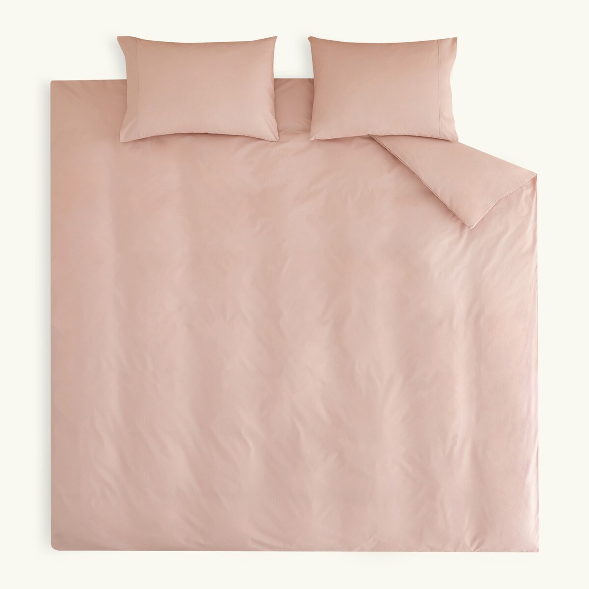 Funda nórdica Polialgodón Percal 180 hilos El Corte Inglés Rosa Cama 90 cm Rosa-4
