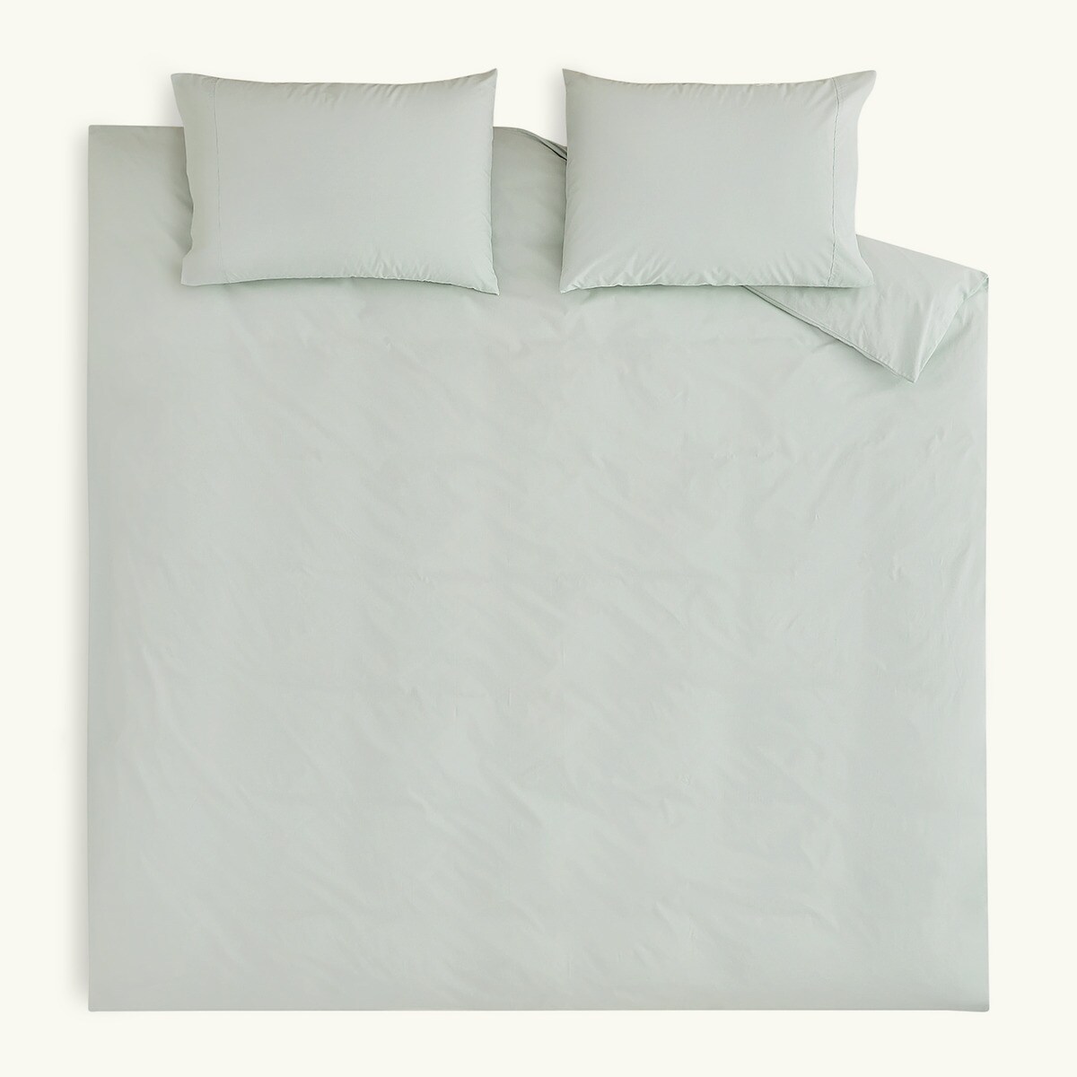 Funda nórdica Polialgodón Percal 180 hilos El Corte Inglés - Verde Agua Cama 90 cm Verde Agua-4