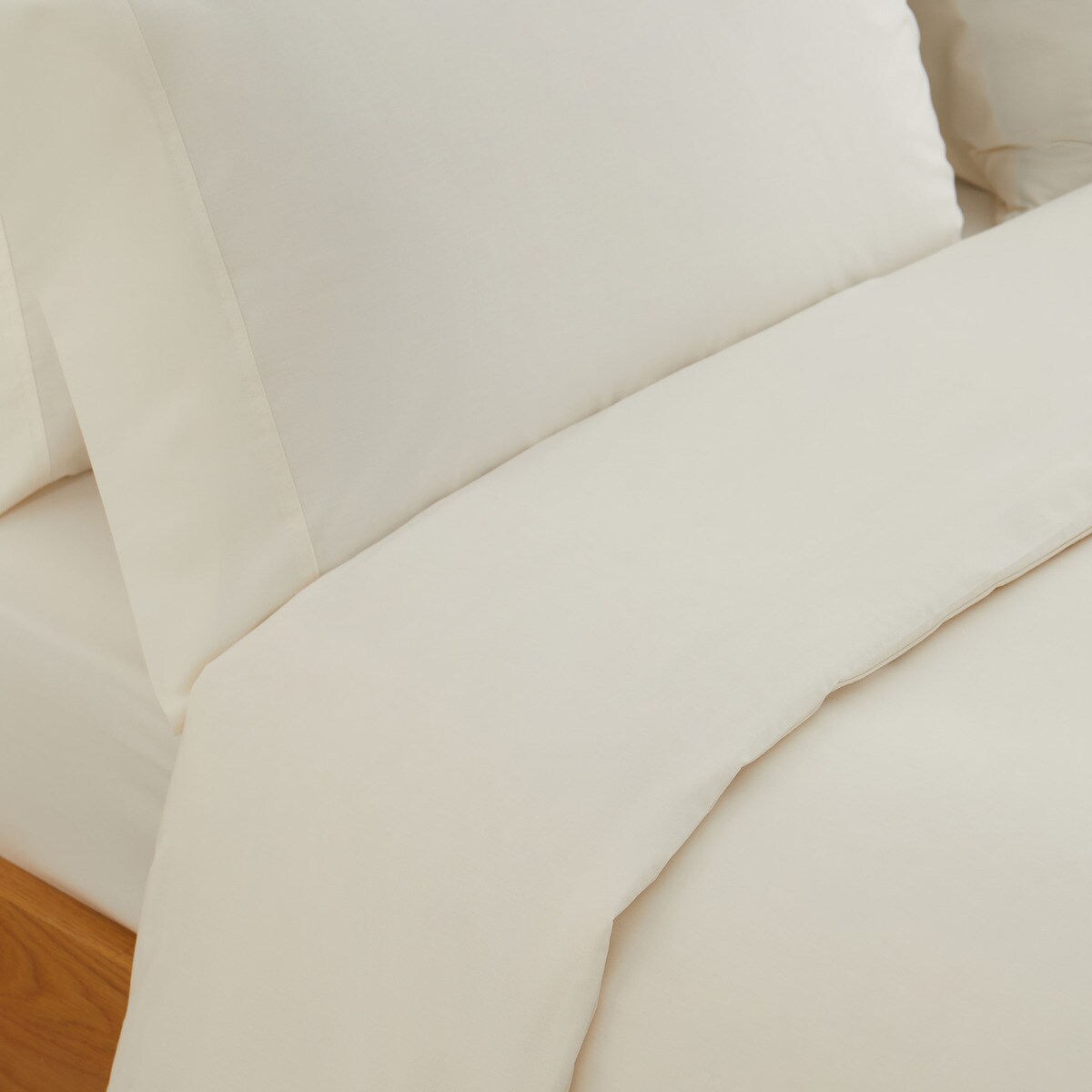 Funda nórdica Polialgodón Percal 180 hilos El Corte Inglés - Hueso Cama 90 cm Hueso-2