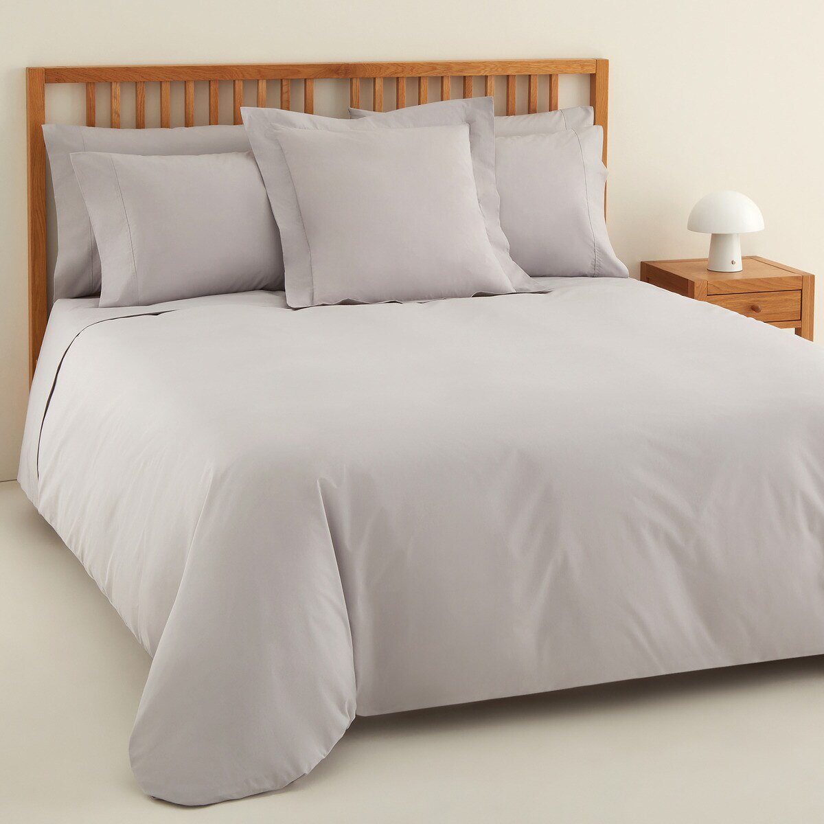 Sábana encimera Polialgodón Percal 180 hilos El Corte Inglés - Perla Cama 180 cm Perla-4