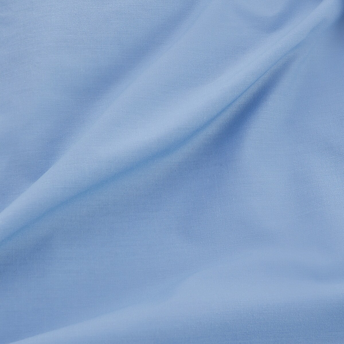 Sábana bajera ajustable Polialgodón Percal 180 hilos El Corte Inglés - Azul Cama 80 cm Azul-3