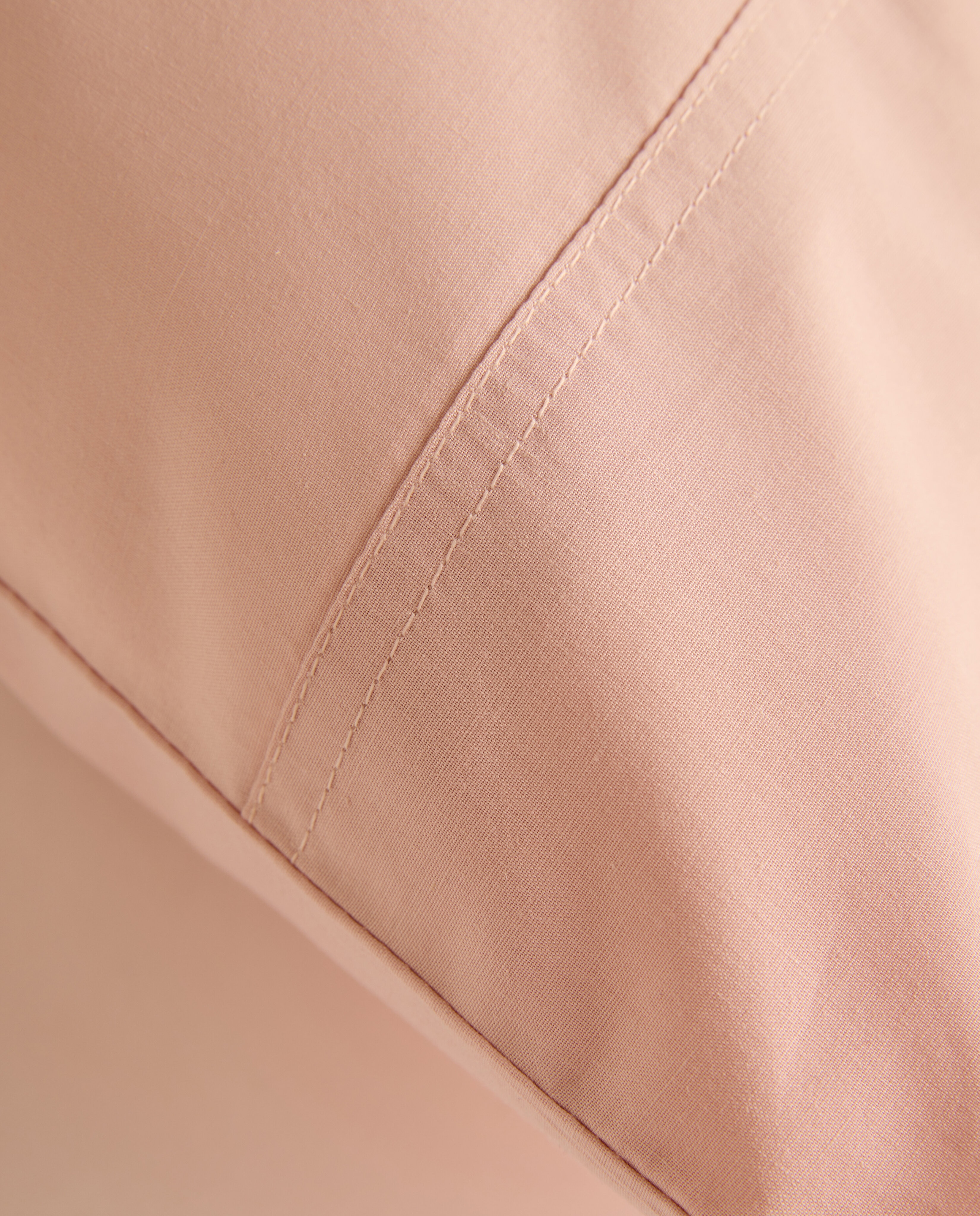 Funda de almohada Polialgodón Percal 180 hilos El Corte Inglés - Rosa Set de 2 fundas 45 x 75 cm Rosa-3