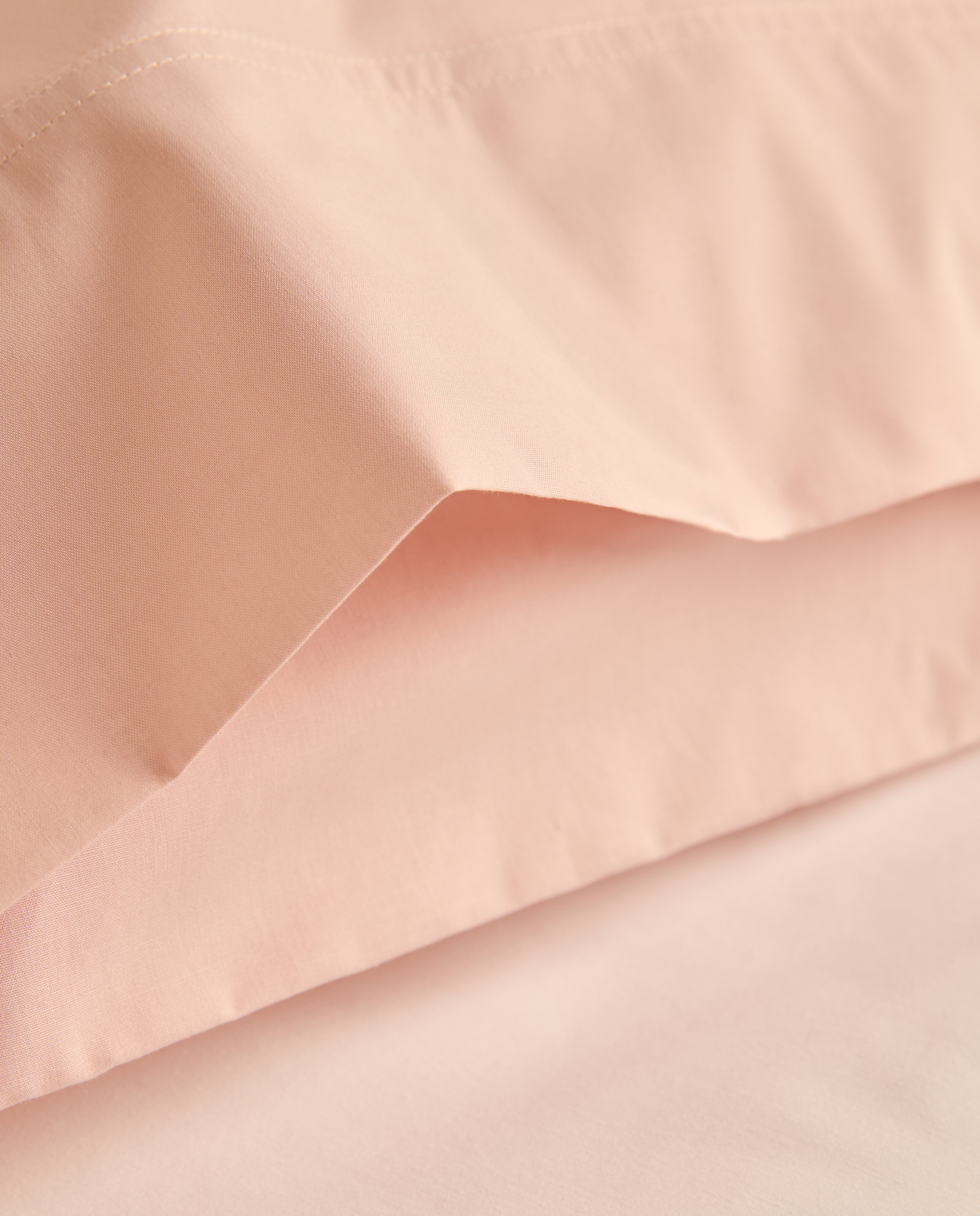 Funda de almohada Polialgodón Percal 180 hilos El Corte Inglés - Rosa Set de 2 fundas 45 x 75 cm Rosa-4