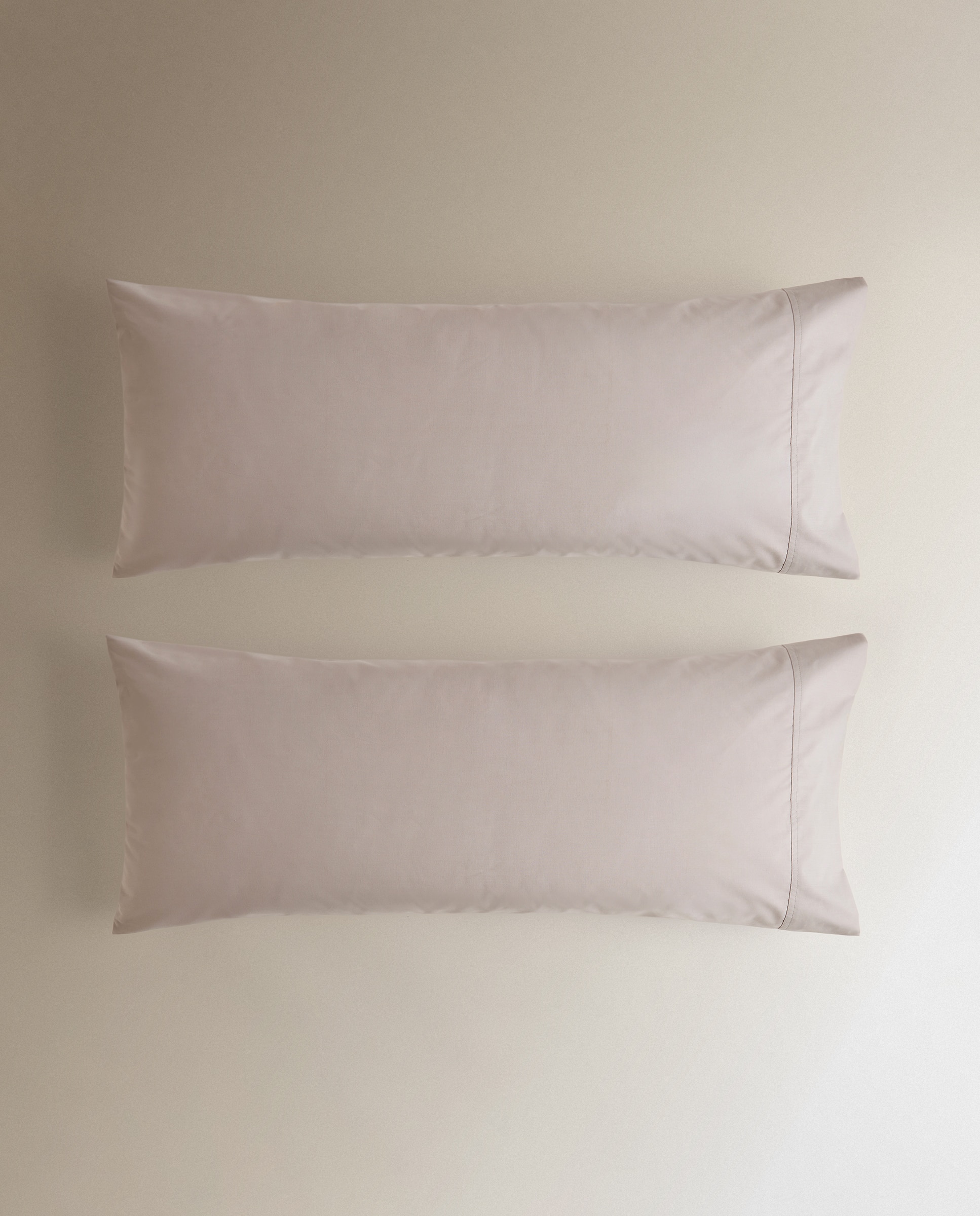 Funda de almohada Polialgodón Percal 180 hilos El Corte Inglés - Perla Set de 2 fundas 45 x 75 cm Perla-2
