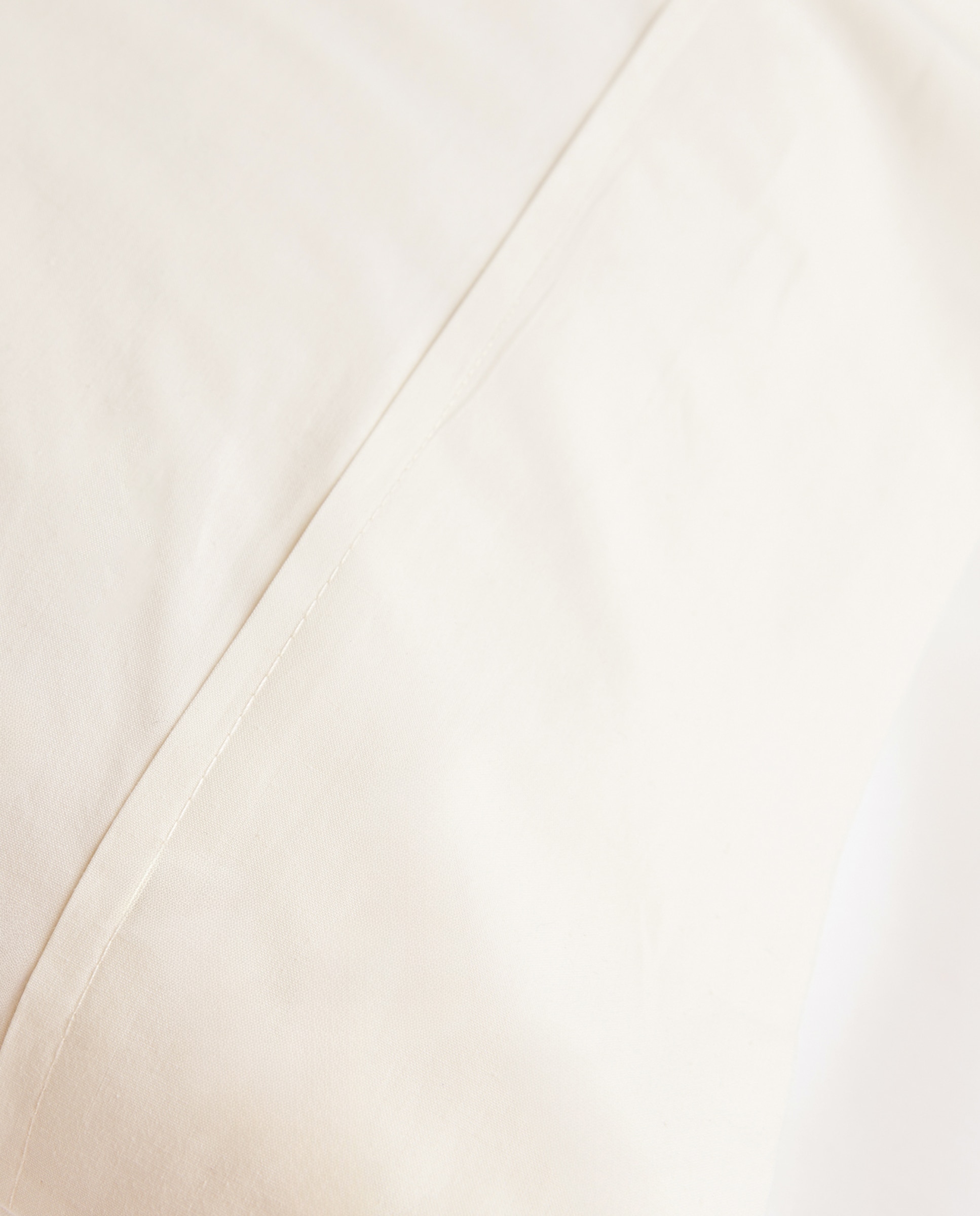 Funda de almohada Polialgodón Percal 180 hilos El Corte Inglés - Hueso 45 x 155 cm Hueso-3