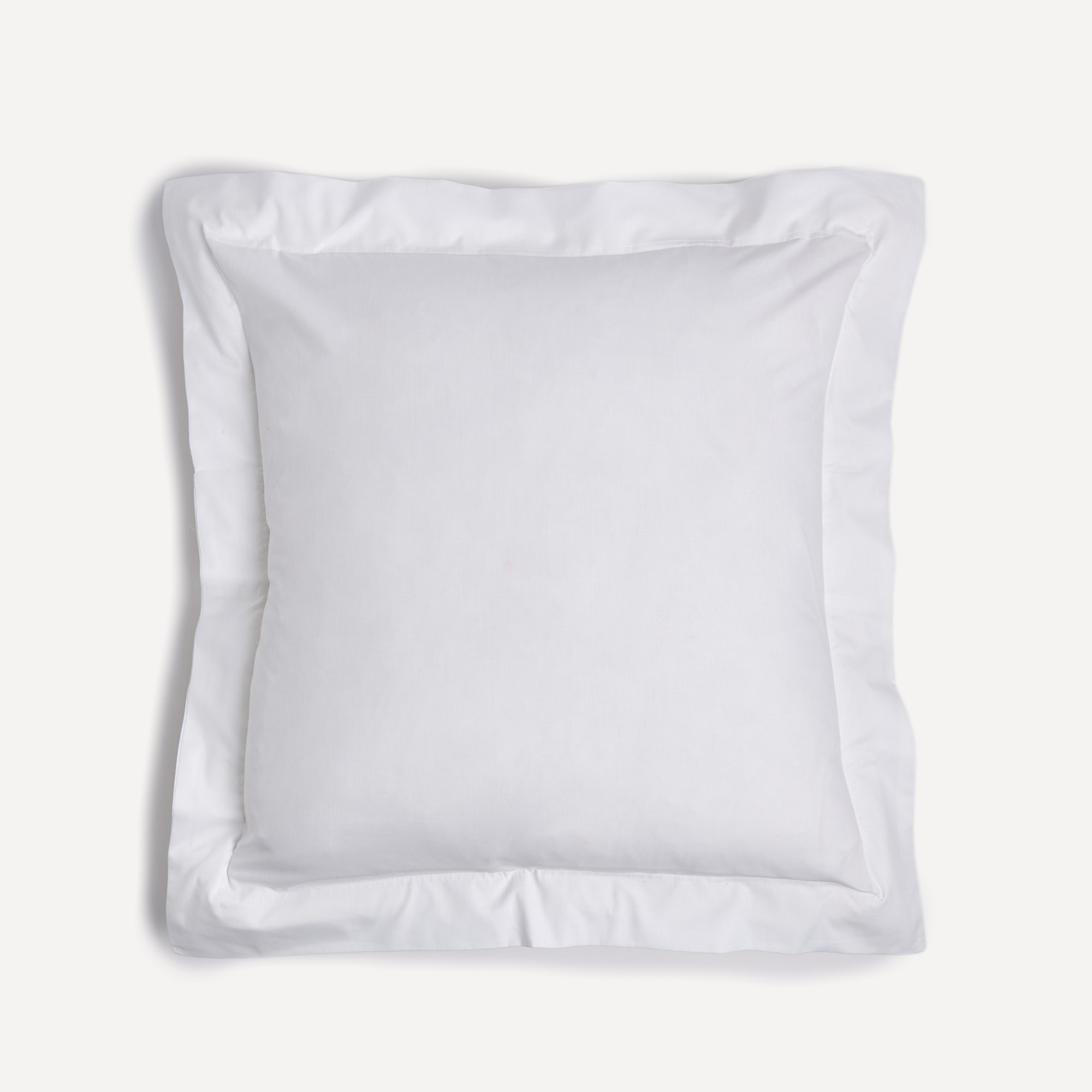 Capa de Almofada em Polialgodão Percal 180 fios Branco-1