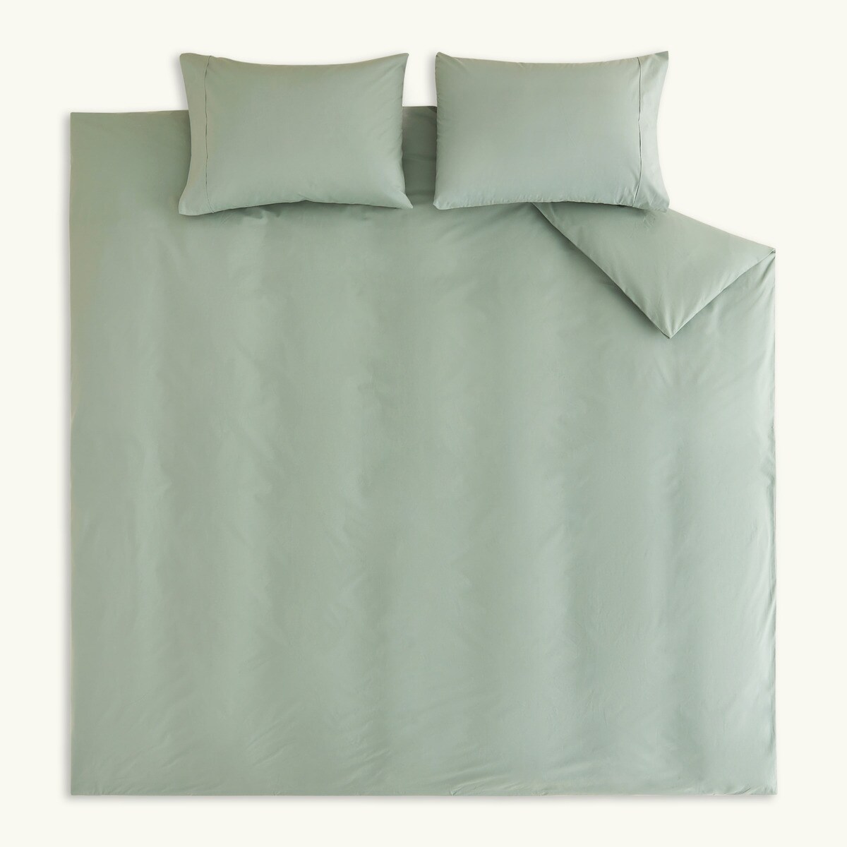 Funda nórdica Algodón Percal 200 hilos El Corte Inglés - Verde Cama 135 cm Verde-4