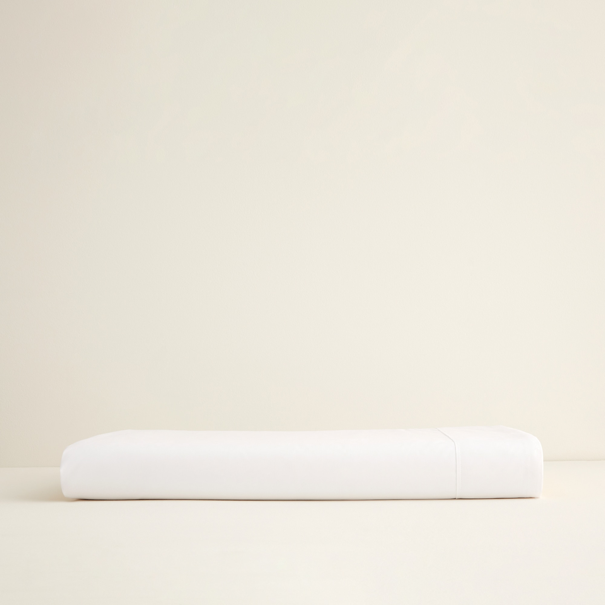 Lençol de Cima de Algodão Percal 200 Fios Branco-5
