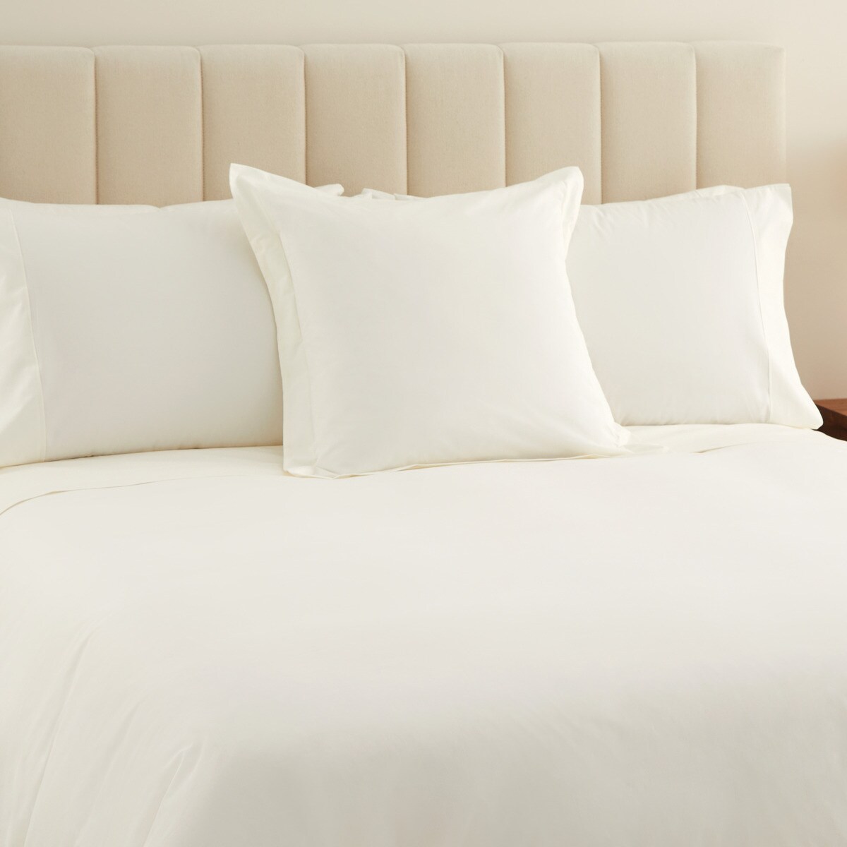 Sábana encimera Algodón Percal 200 hilos El Corte Inglés - Hueso Cama 90 cm Hueso-6