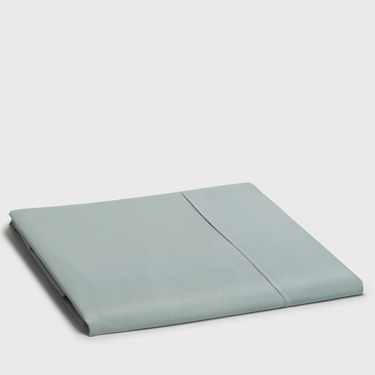 Sábana encimera Algodón Percal 200 hilos El Corte Inglés - Verde Cama 90 cm Verde-1