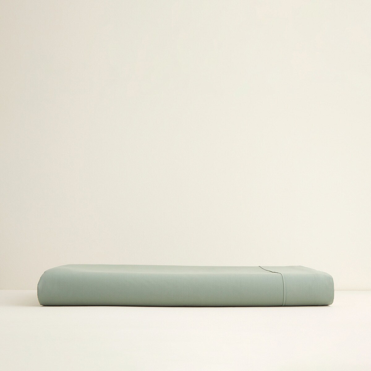 Sábana encimera Algodón Percal 200 hilos El Corte Inglés - Verde Cama 90 cm Verde-3