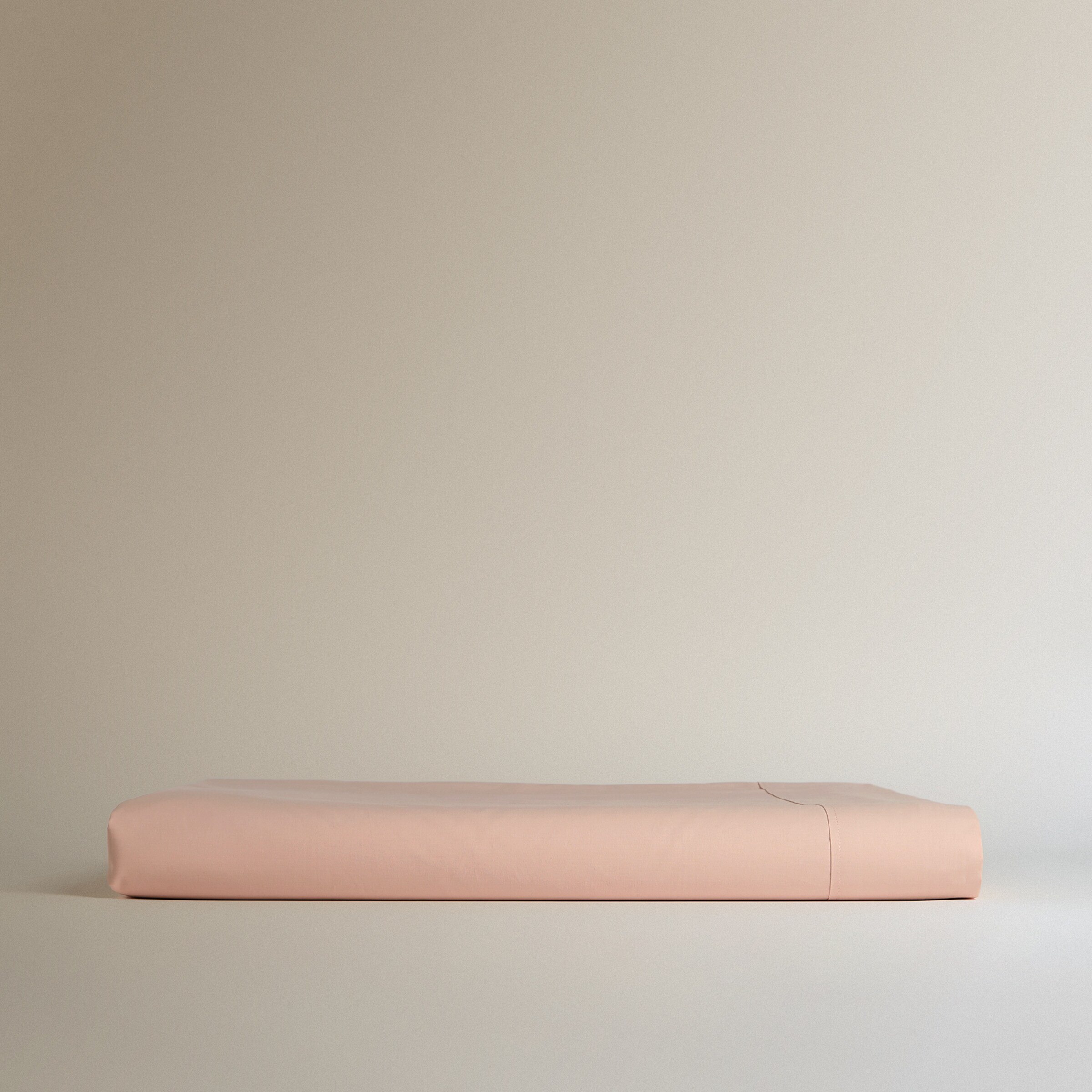 Sábana encimera Algodón Percal 200 hilos - Rosa Pétalo Cama 90 cm Rosa Pétalo-5