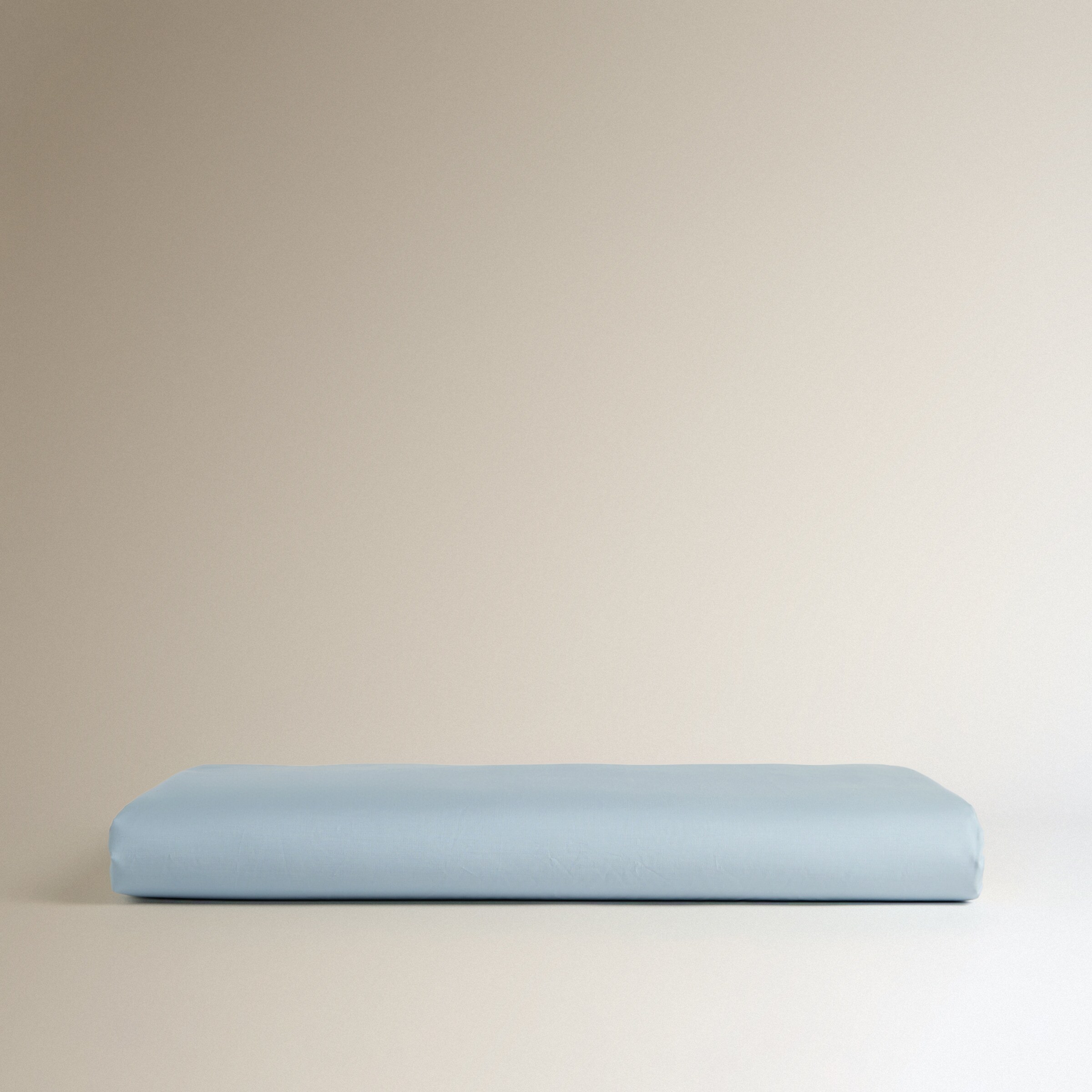 Sábana bajera Algodón Percal 200 hilos platabanda 35 cm - Azul Cielo Cama 90 cm Azul Cielo-4