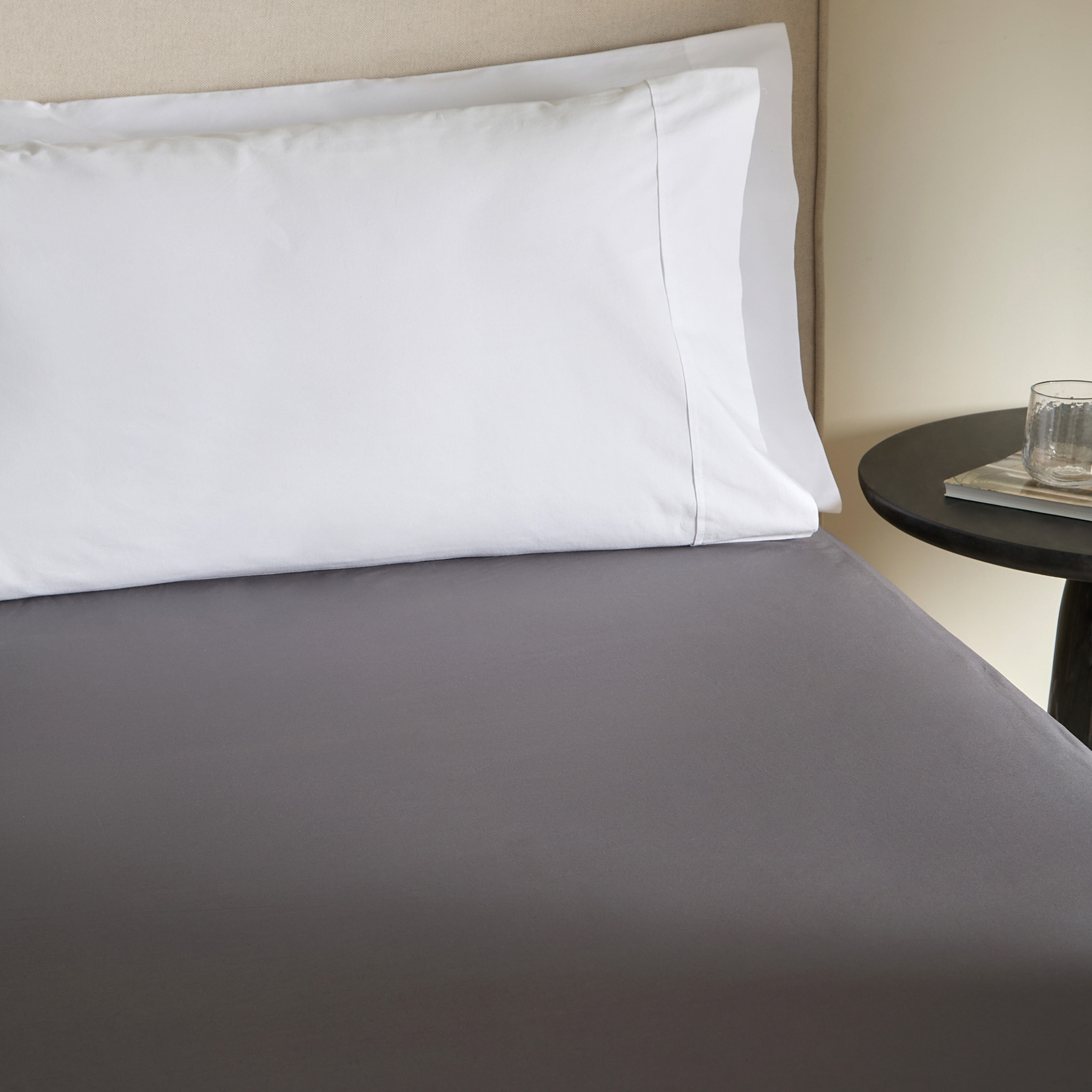 Imagem 0 de Lençol de Baixo de Algodão Percal 200 Fios Platibanda - 35 cm