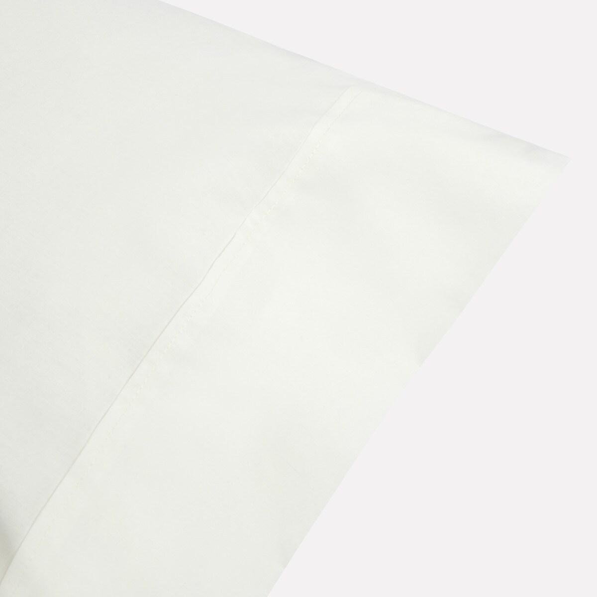 Funda de almohada Algodón Percal 200 hilos El Corte Inglés - Hueso 45 x 155 cm Hueso-2