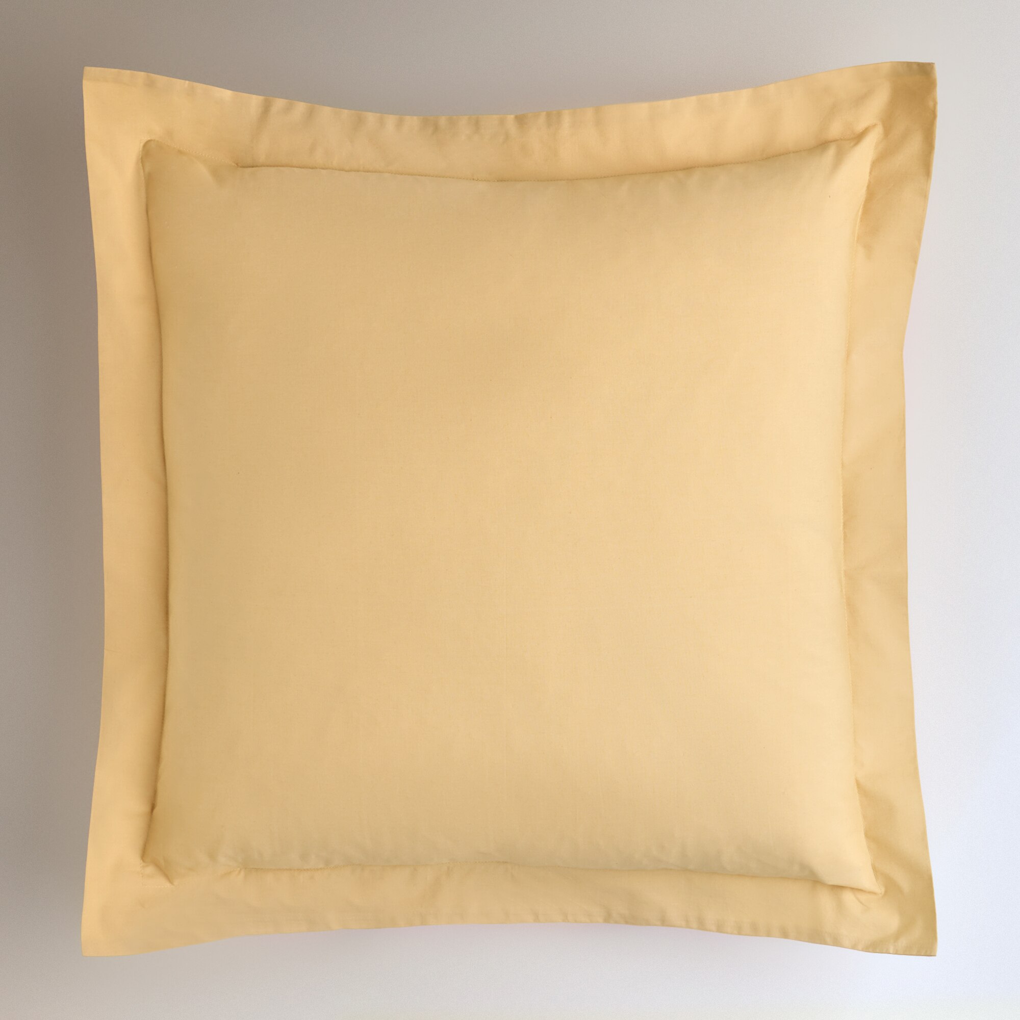 Funda de cuadrante Algodón Percal 200 hilos - Mostaza 55 x 55 cm Mostaza-2