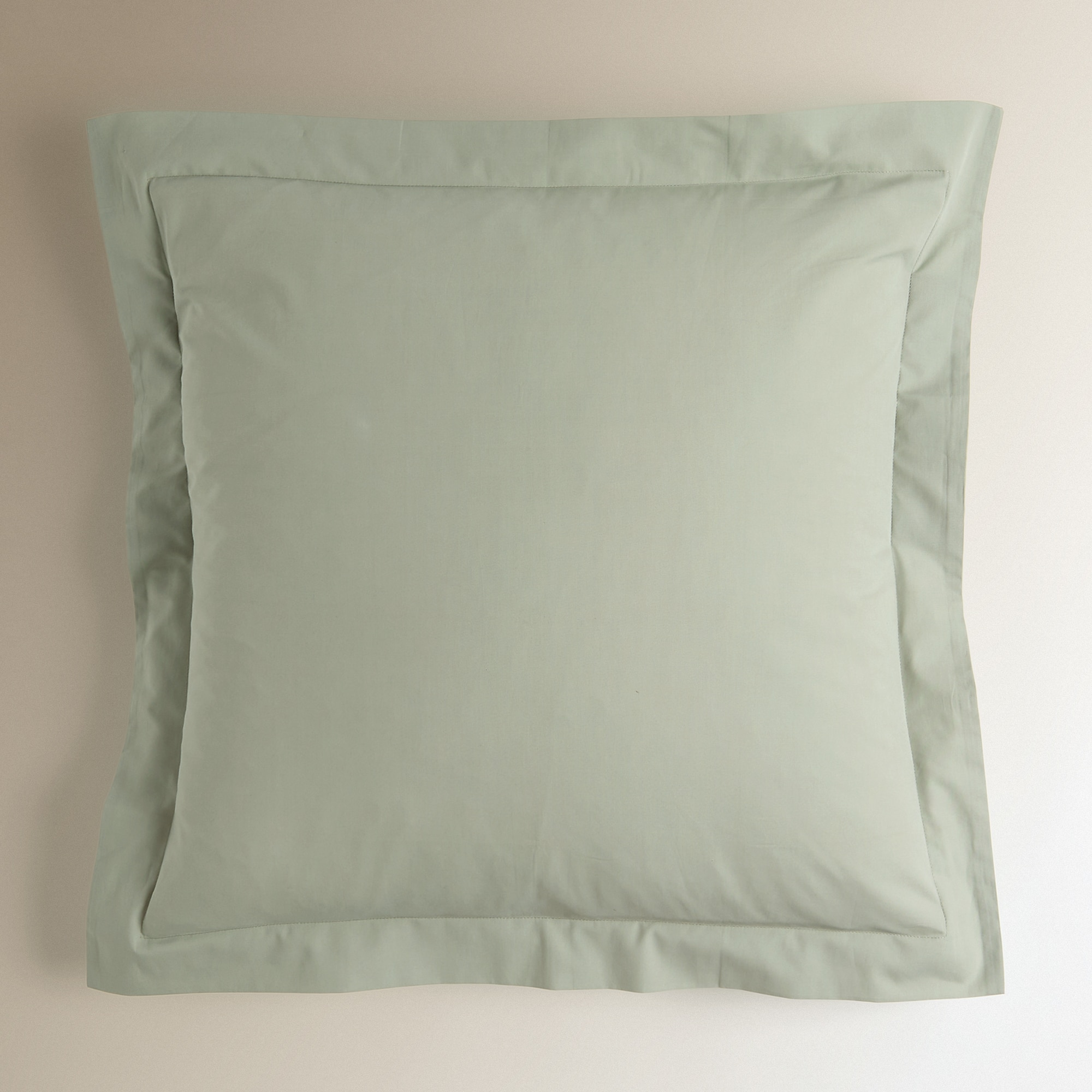 Funda de cuadrante Algodón Percal 200 hilos - Verde Agua 55 x 55 cm Verde Agua-2