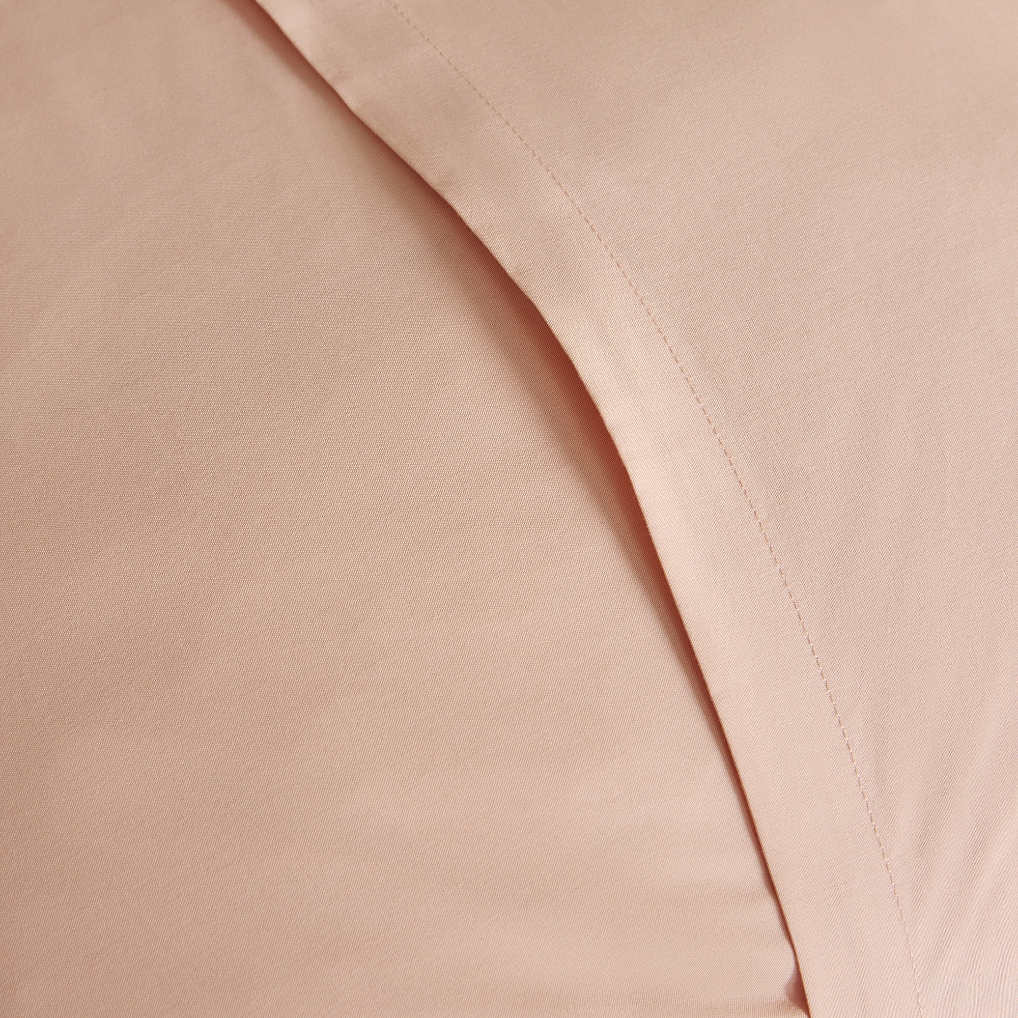 Funda de cuadrante Algodón Percal 200 hilos - Rosa Pétalo 55 x 55 cm Rosa Pétalo-4