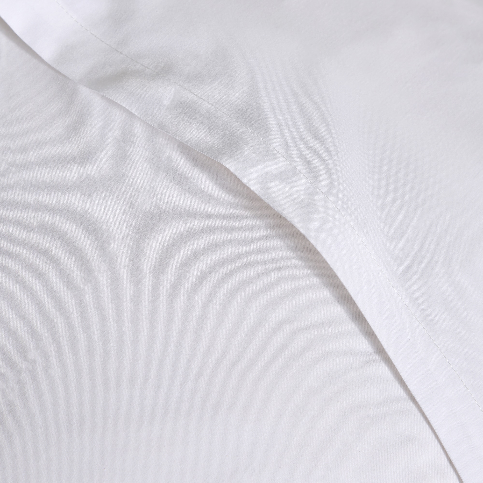 Funda de cuadrante Algodón Percal 200 hilos - Blanco 55 x 55 cm Blanco-4