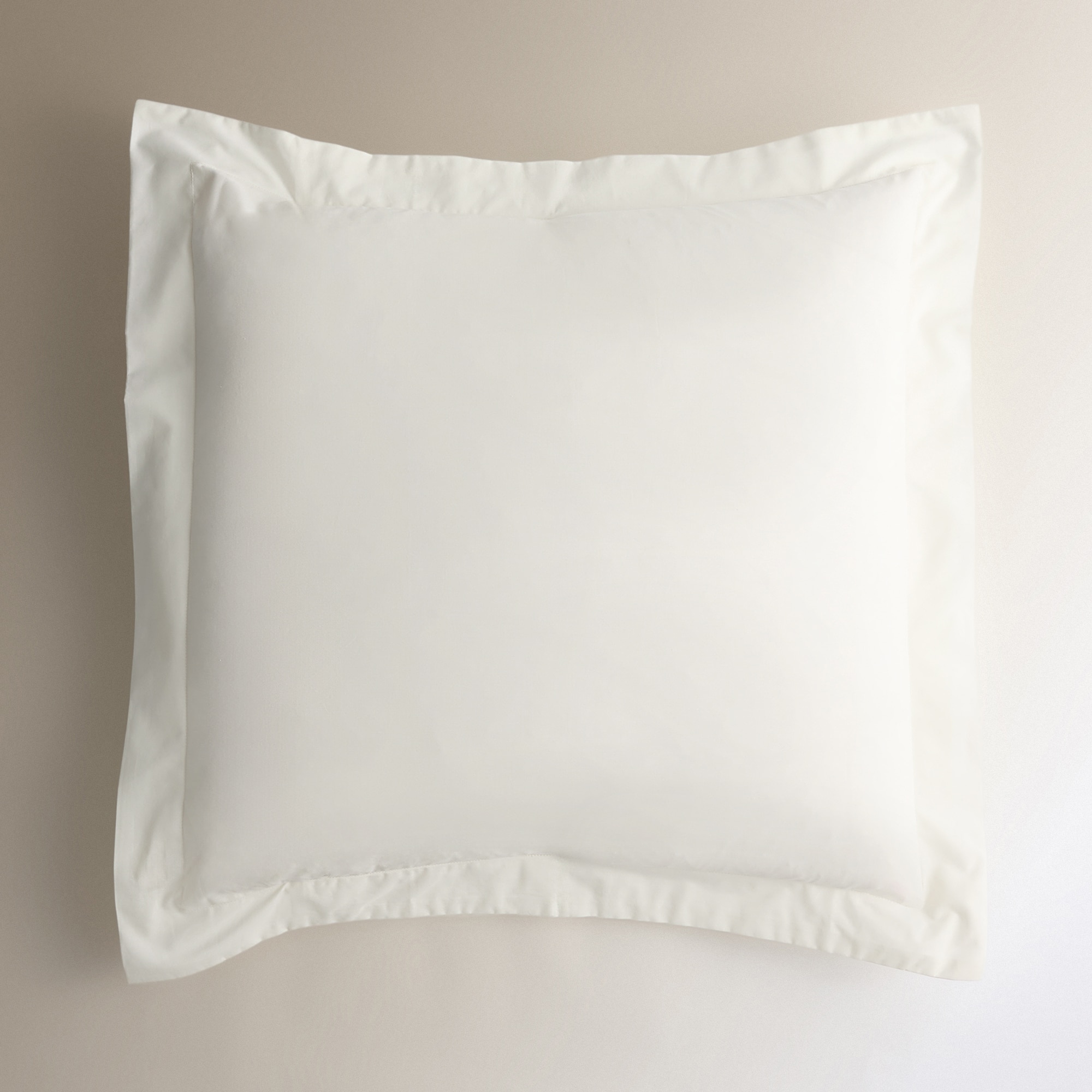 Funda de cuadrante Algodón Percal 200 hilos - Crudo 55 x 55 cm Crudo-2