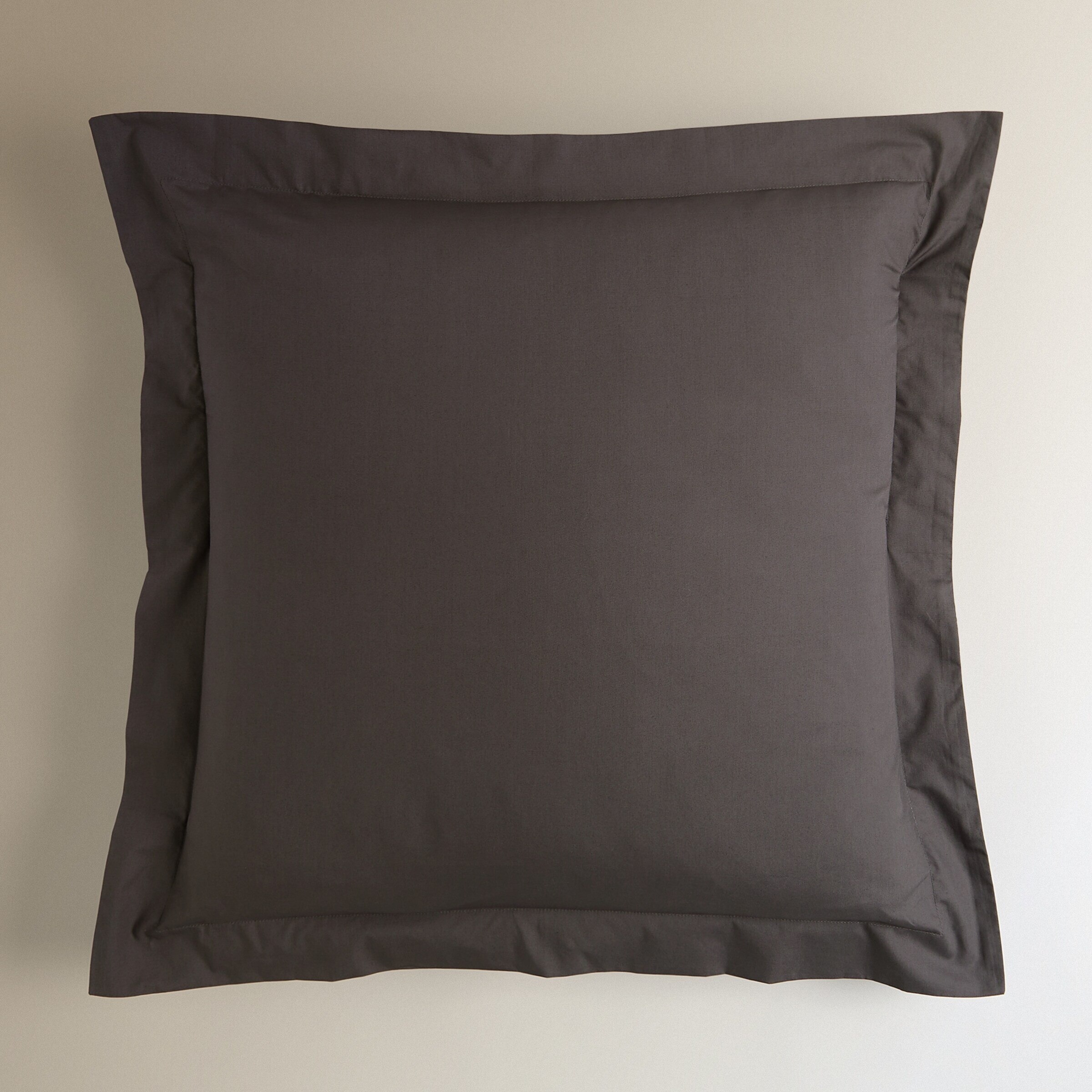 Funda de cuadrante Algodón Percal 200 hilos - Antracita 55 x 55 cm Antracita-2