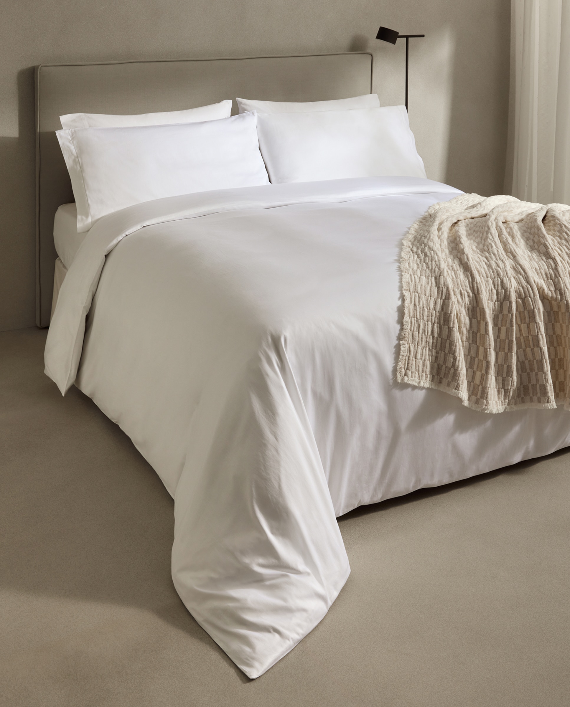 Imagem 0 de Capa de Edredão de Algodão Acetinado 300 Fios