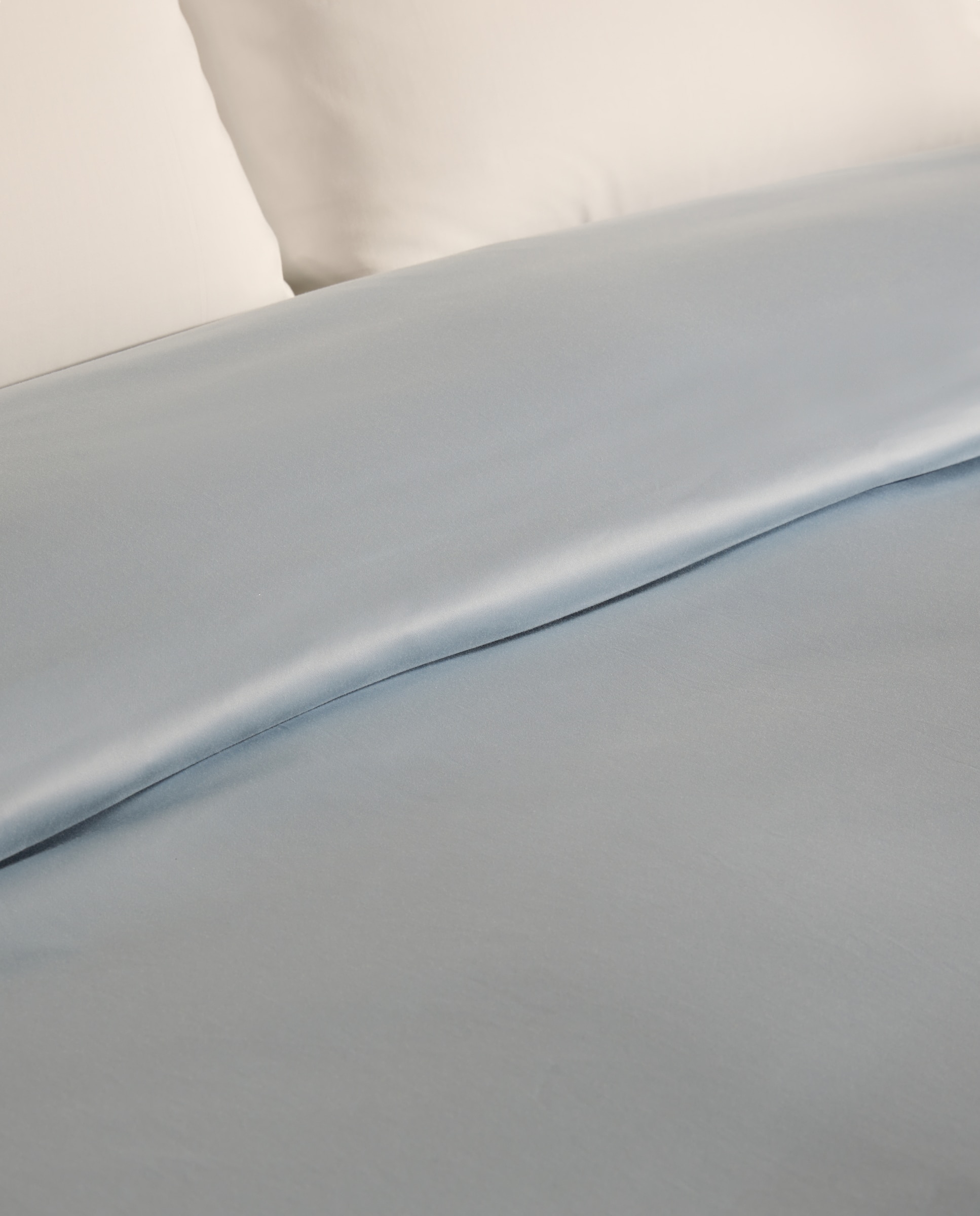 Funda nórdica Algodón Satén 300 hilos El Corte Inglés - Azul Cama 200 cm Azul-3