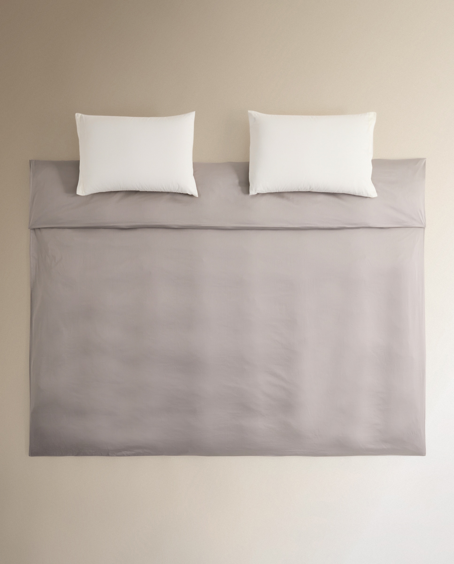 Funda nórdica Algodón Satén 300 hilos El Corte Inglés - Gris Cama 90 cm Gris-2
