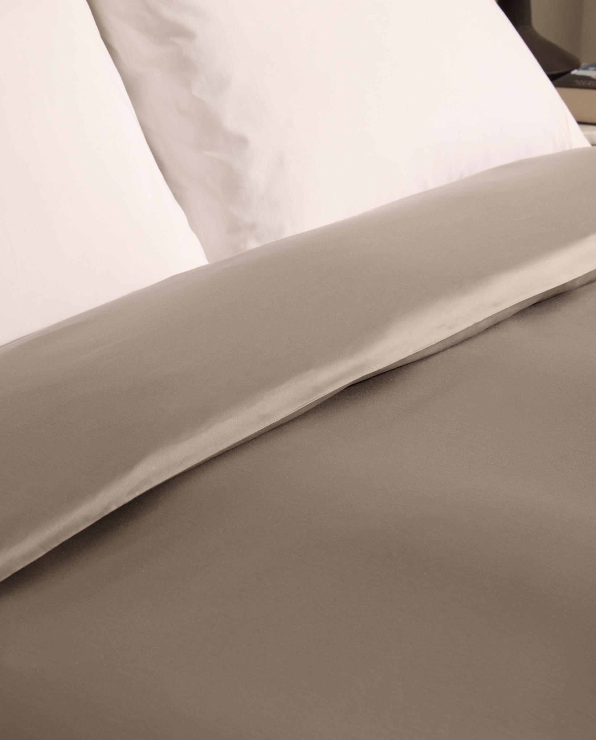 Funda nórdica Algodón Satén 300 hilos El Corte Inglés - Gris Cama 90 cm Gris-3